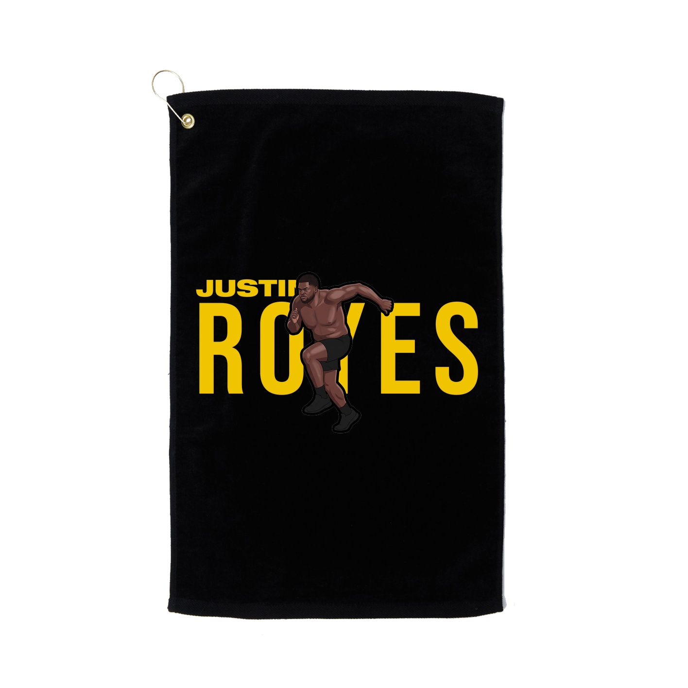 Golf Towel — Player Name in Black