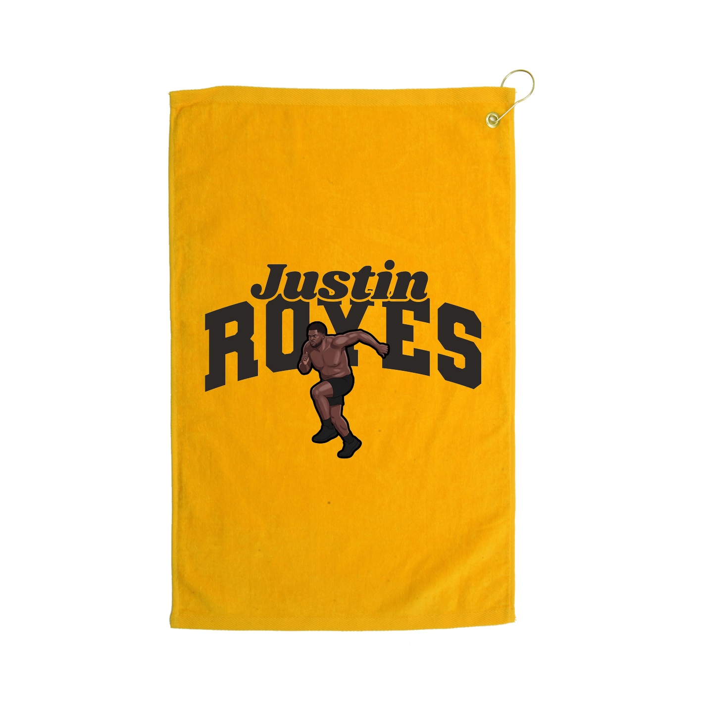Golf Towel — Signature Arch in Gold