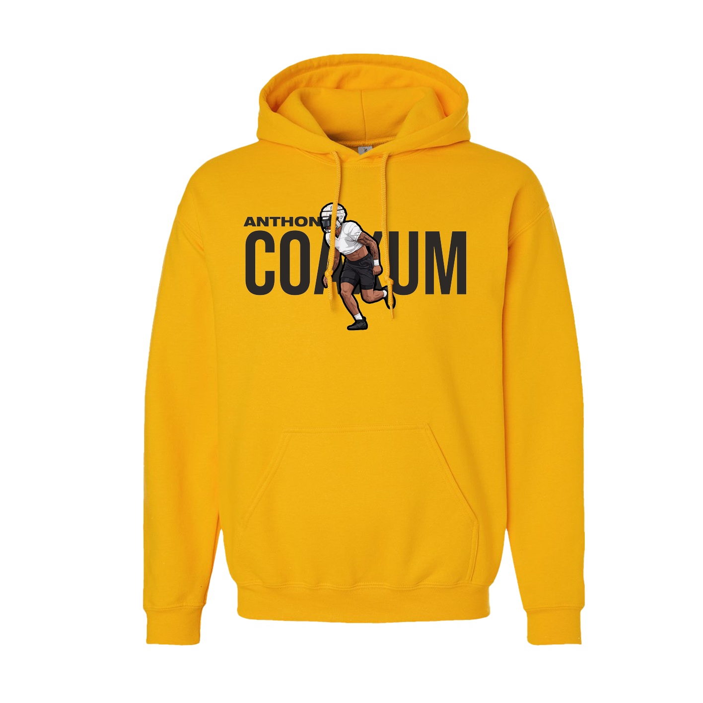 Youth Hoodie — Player Name in Gold