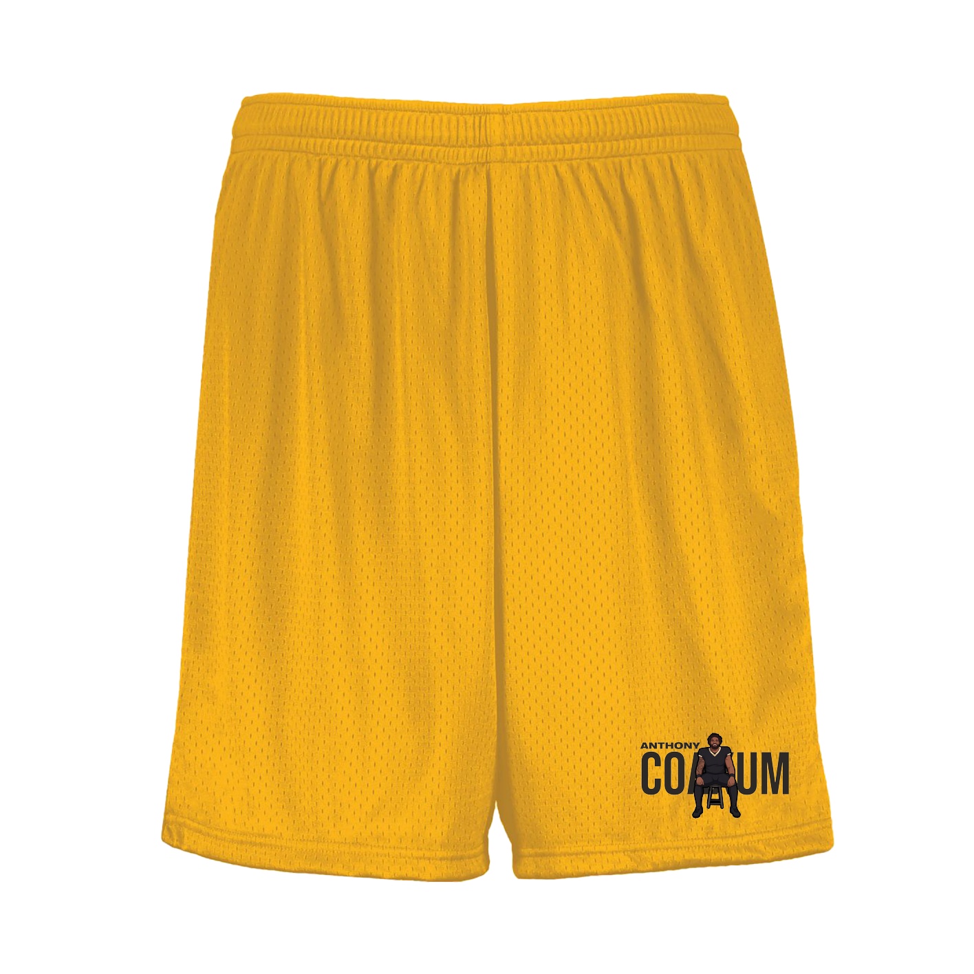 Shorts — Player Name in Gold