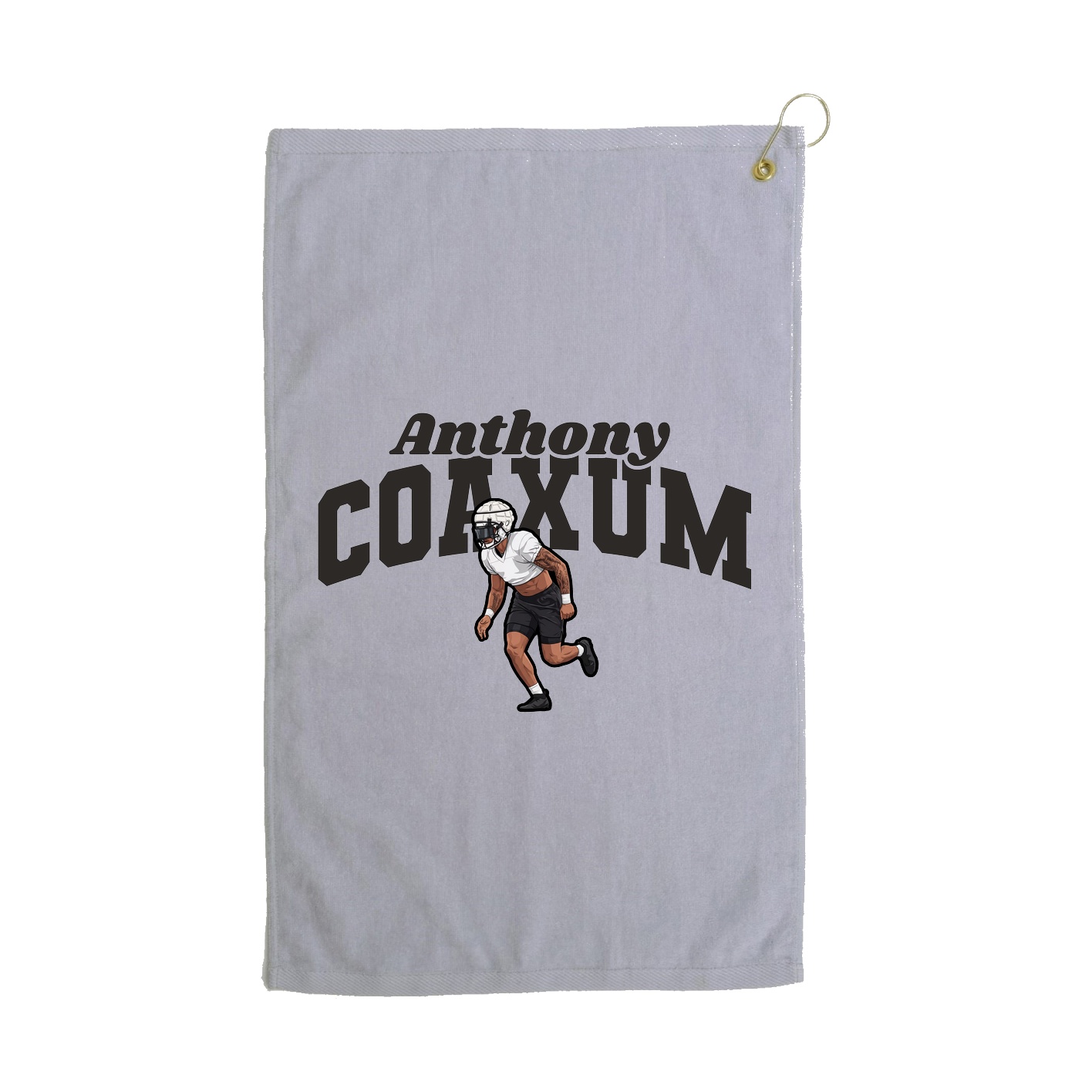 Golf Towel — Signature Arch in Grey