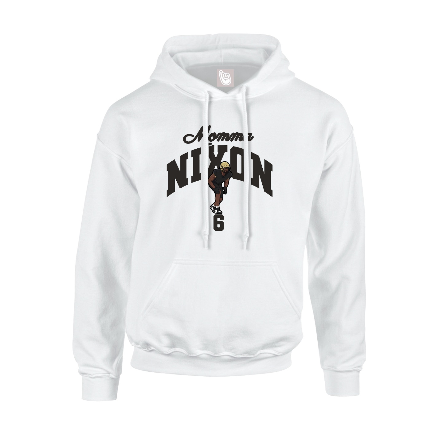 Hoodie — Mothers Day Arch in White