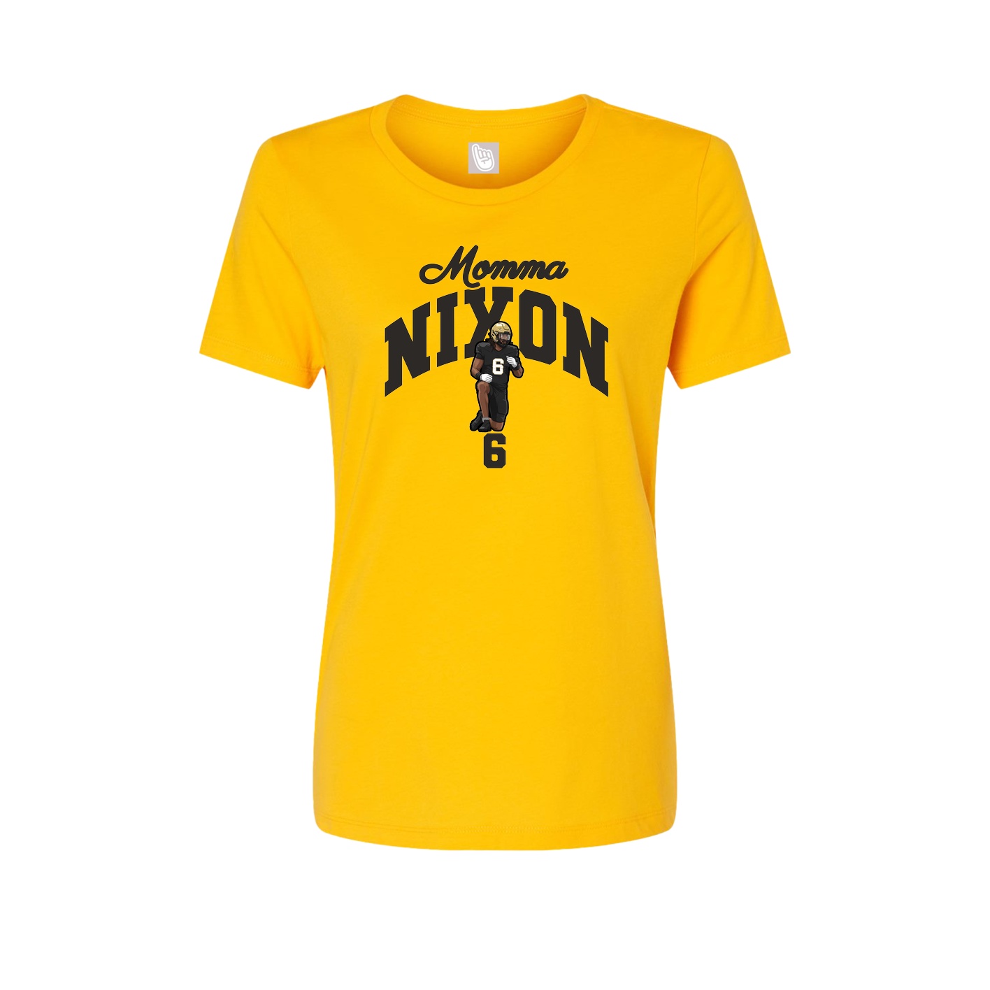 Womens Tee — Mothers Day Arch in Gold
