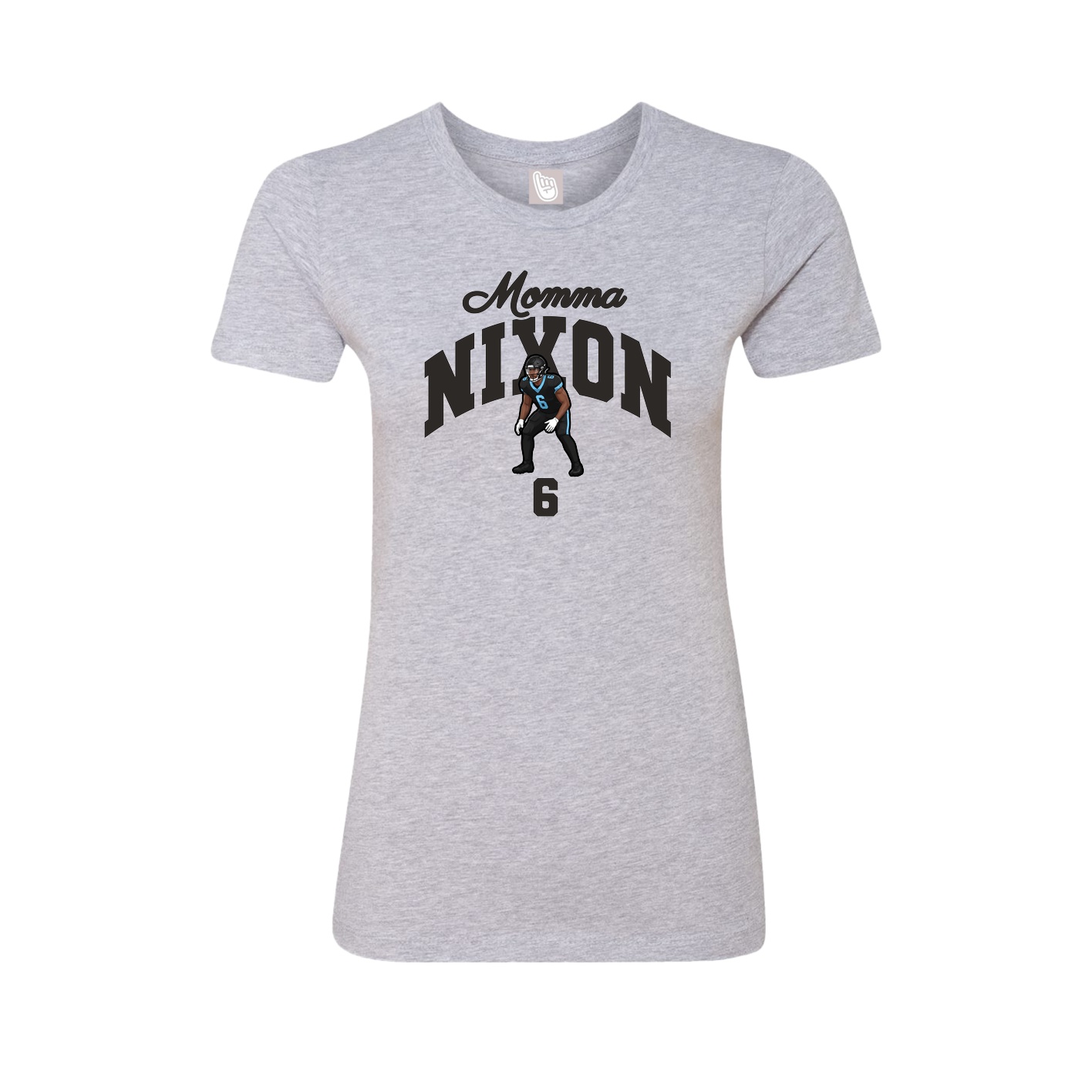 Womens Tee — Mothers Day Arch in Grey