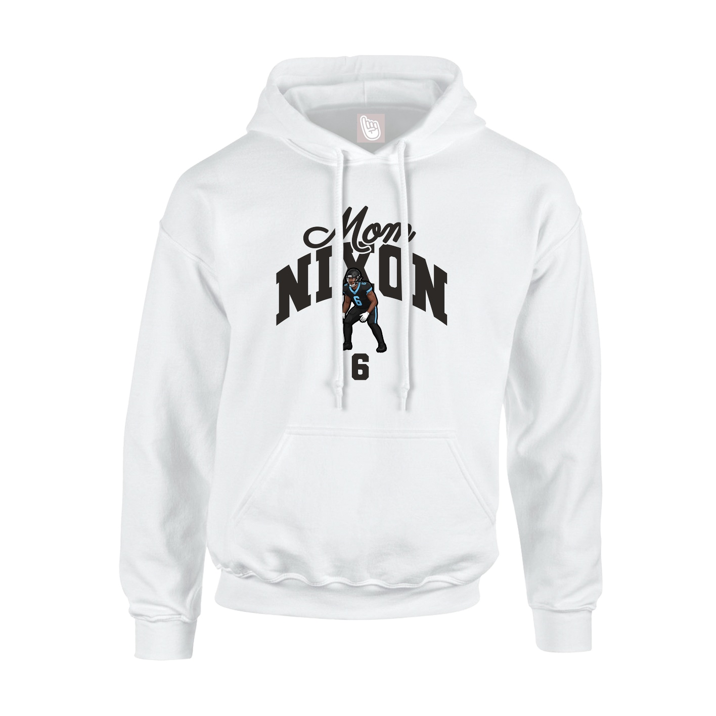 Hoodie — Mothers Day Arch in White