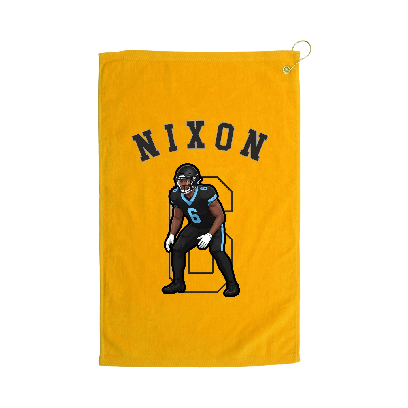 Golf Towel — Shirsey Arch in Gold