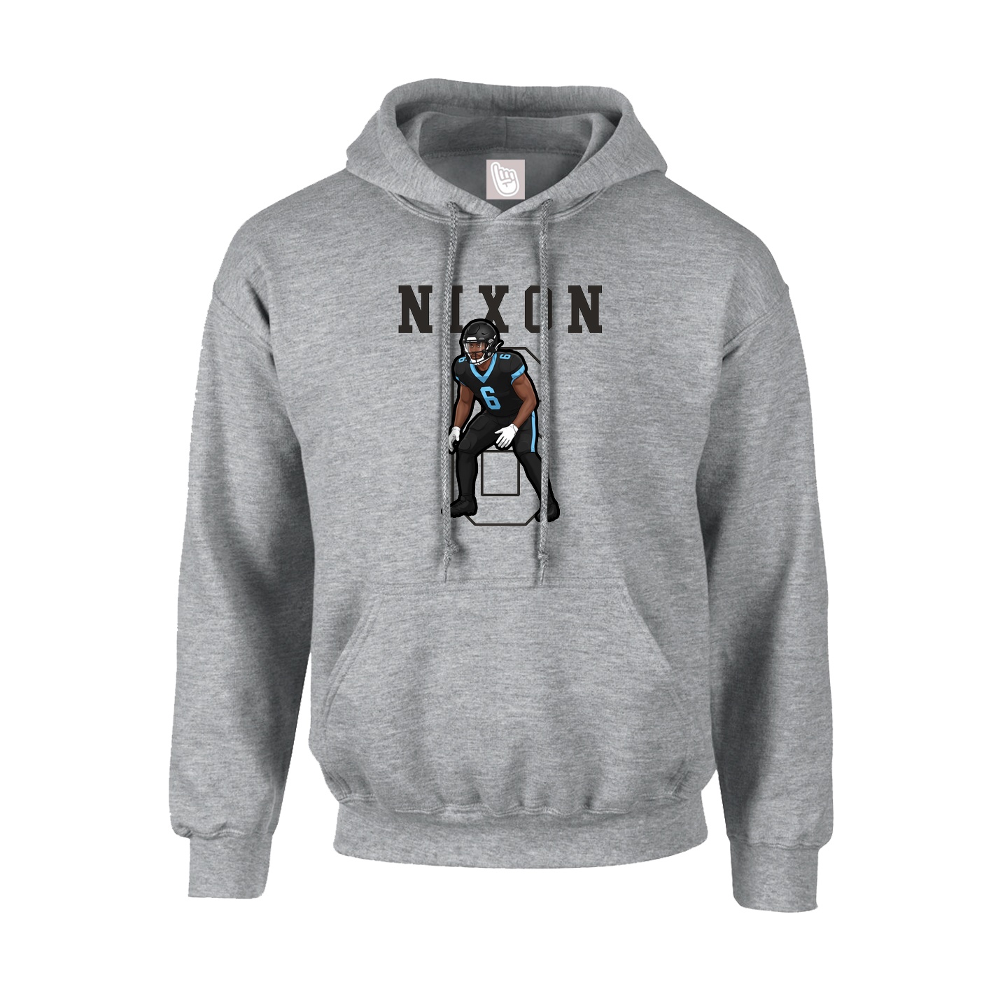 Hoodie — Shirsey in Grey