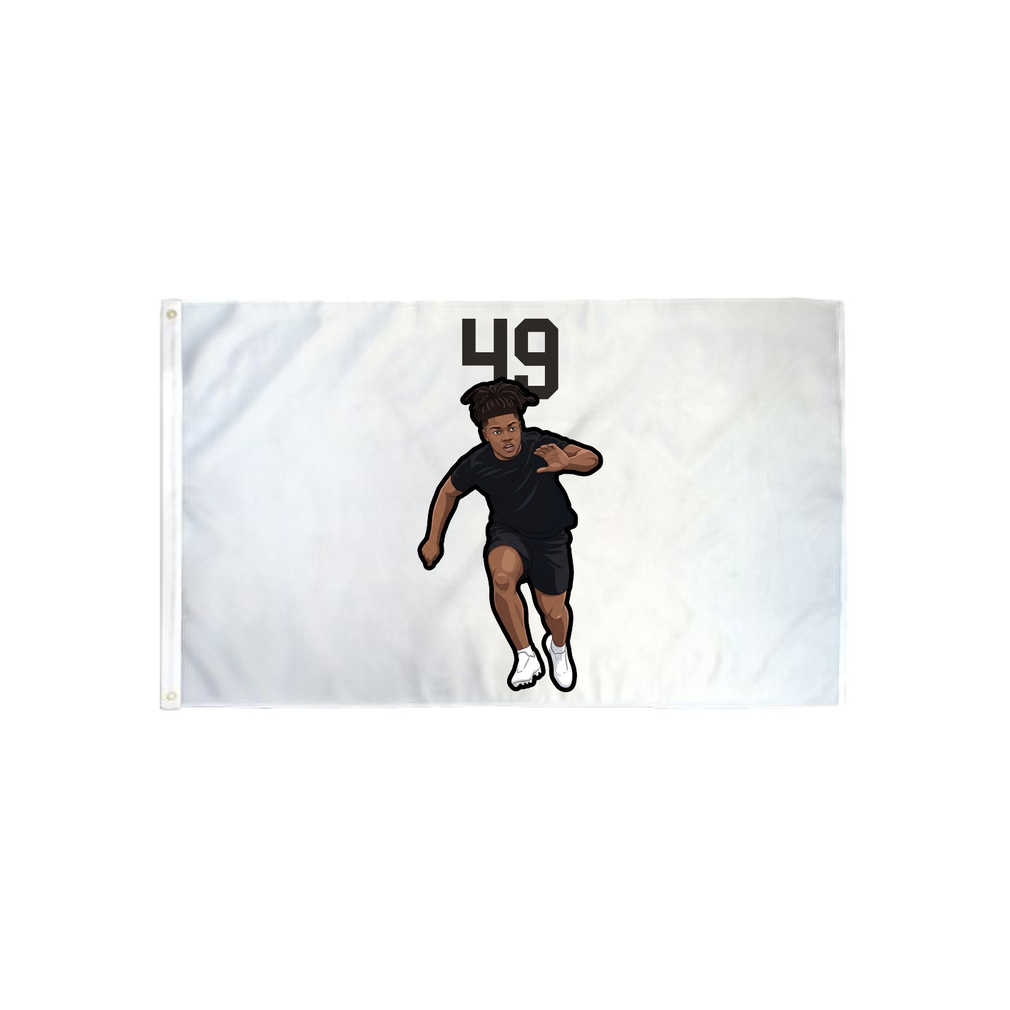 3x5 Flag — Number Top in Classic
