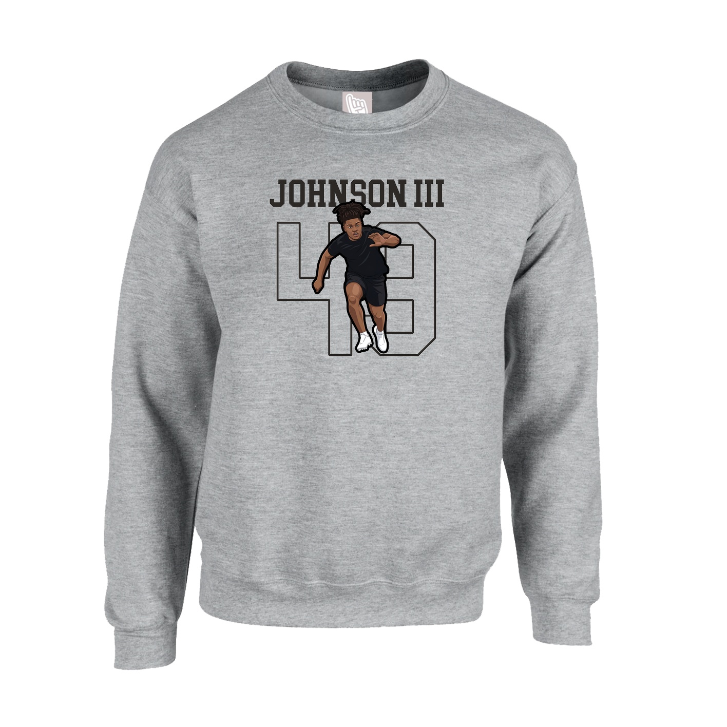 Fleece Crew — Shirsey in Grey