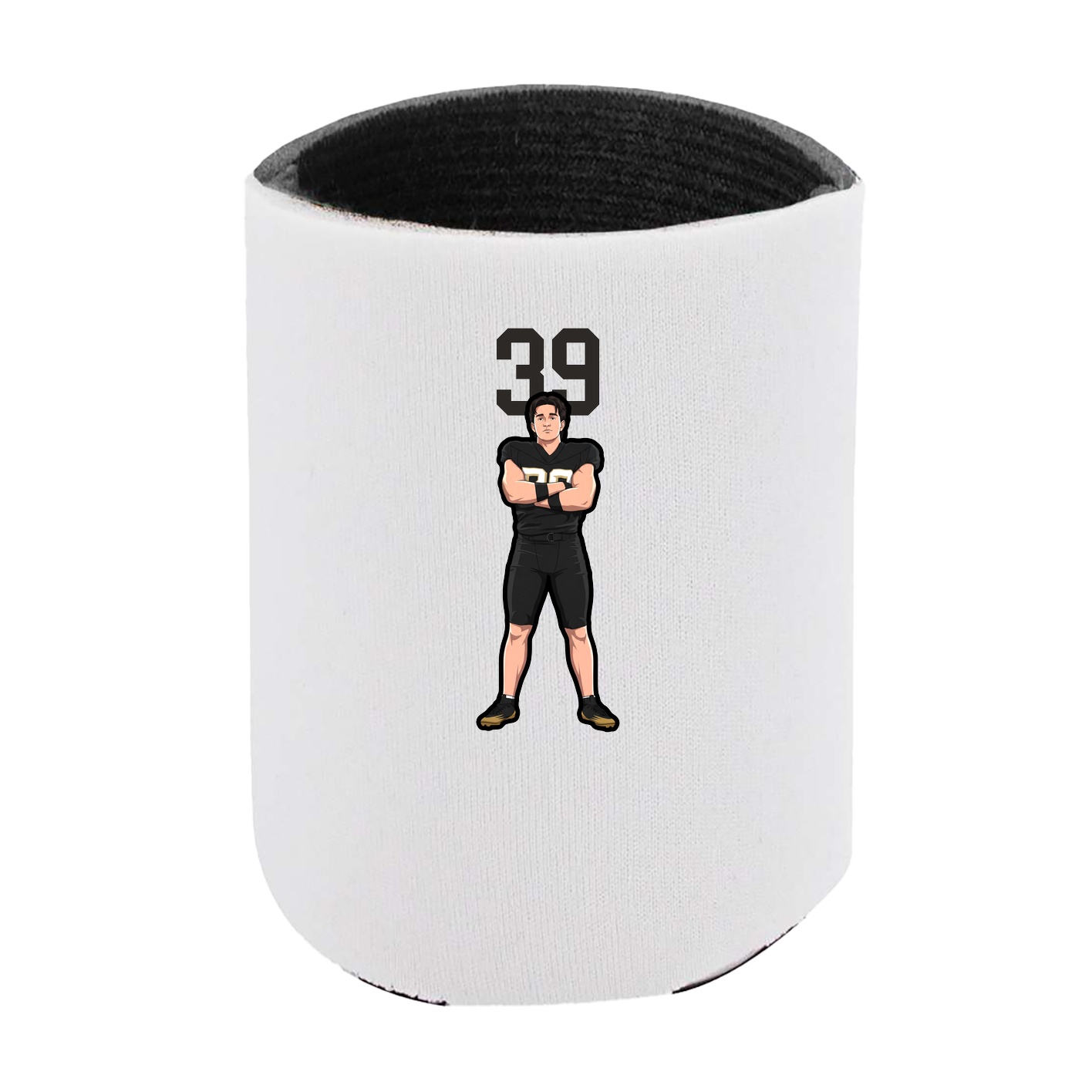 Can Holder — Number Top in White