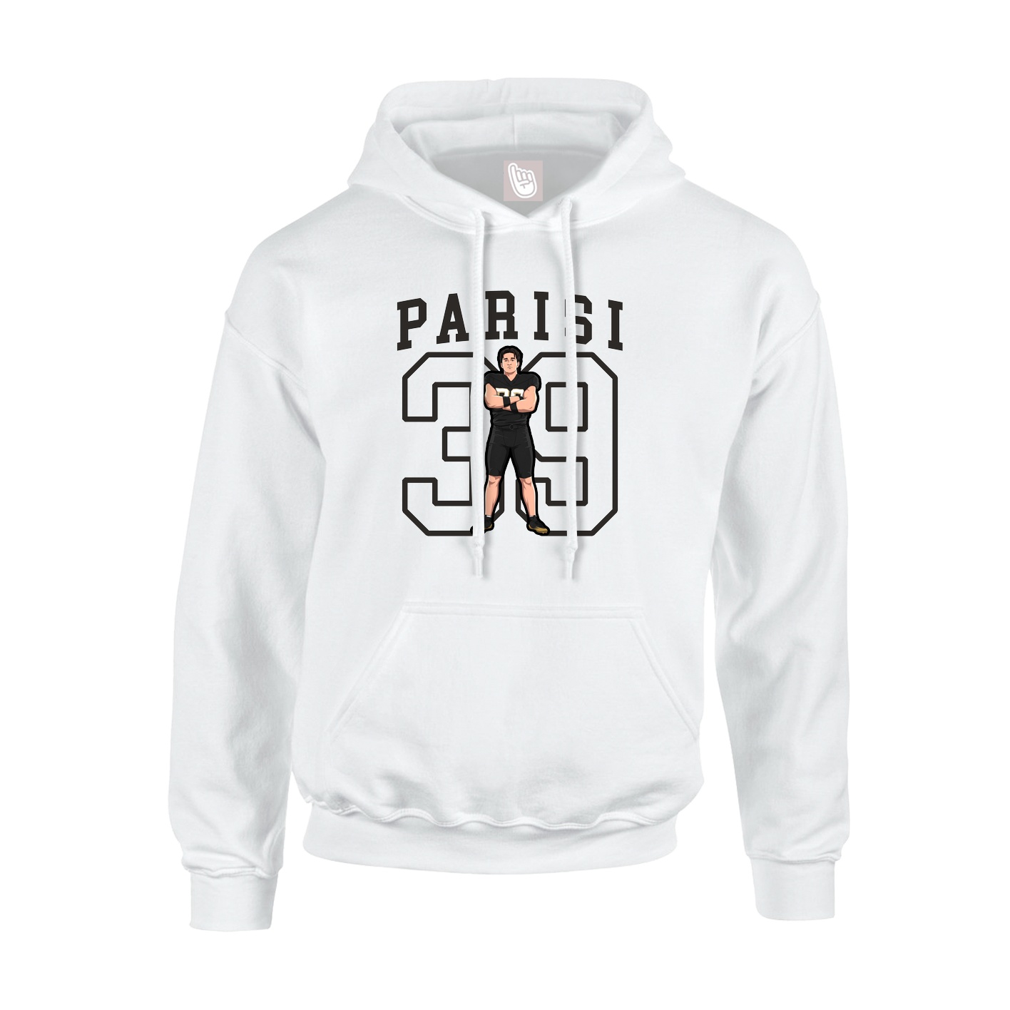Youth Hoodie — Shirsey in White