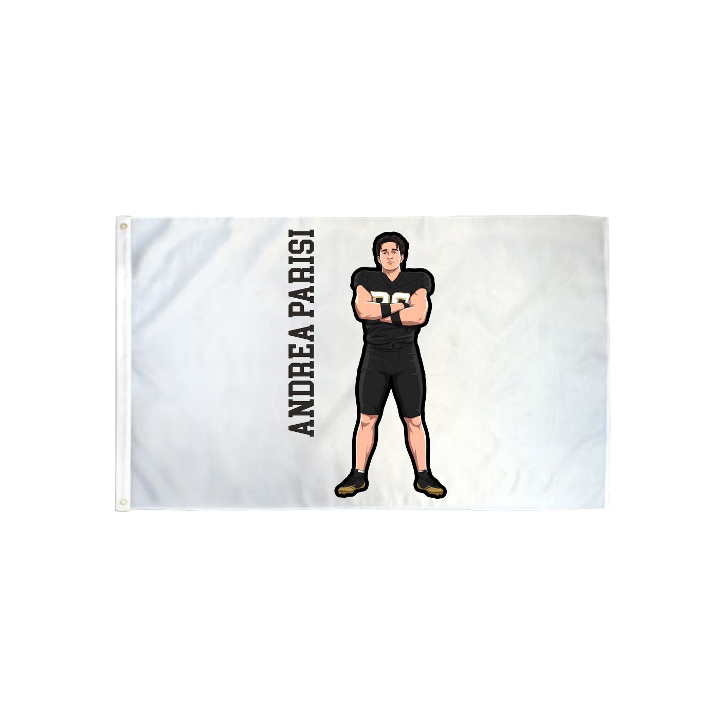 3x5 Flag — Name Vertical in Classic