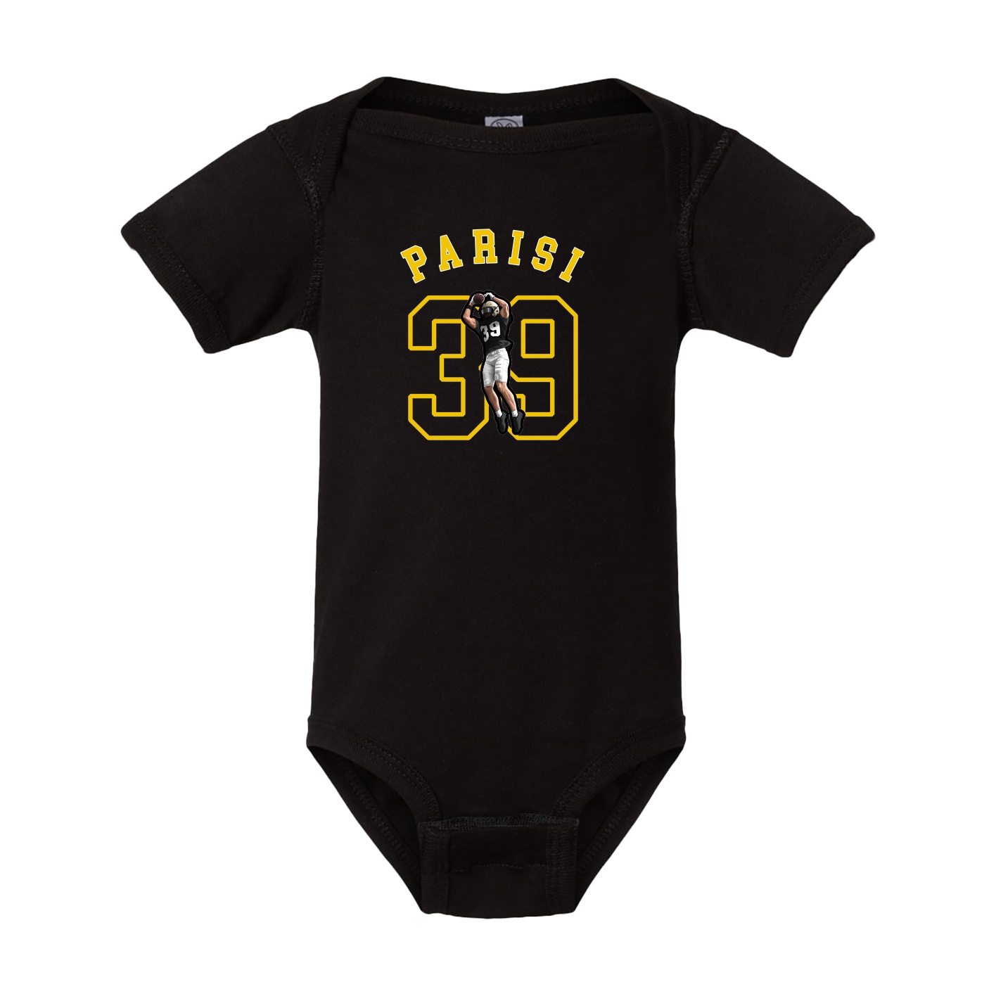 Baby Onesie — Shirsey Arch in Black