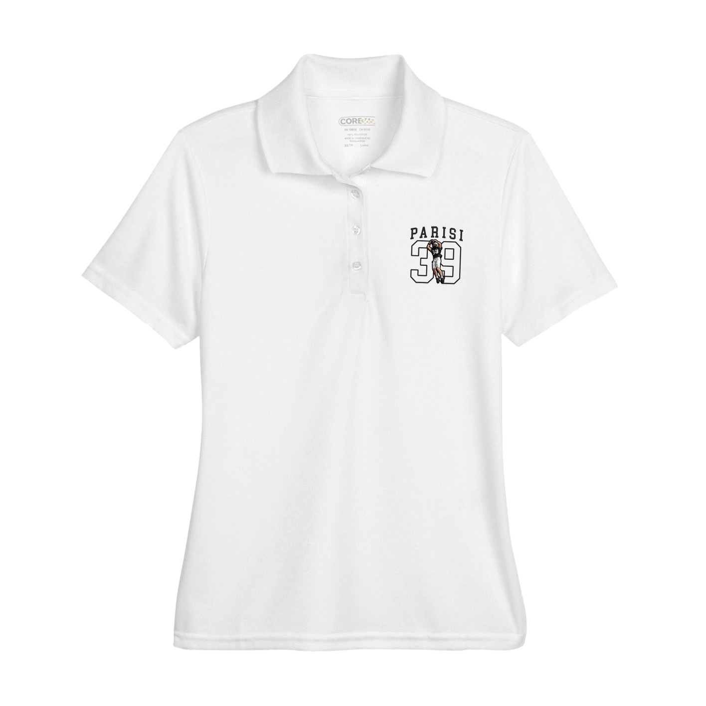 Womens Performance Polo — Shirsey in White