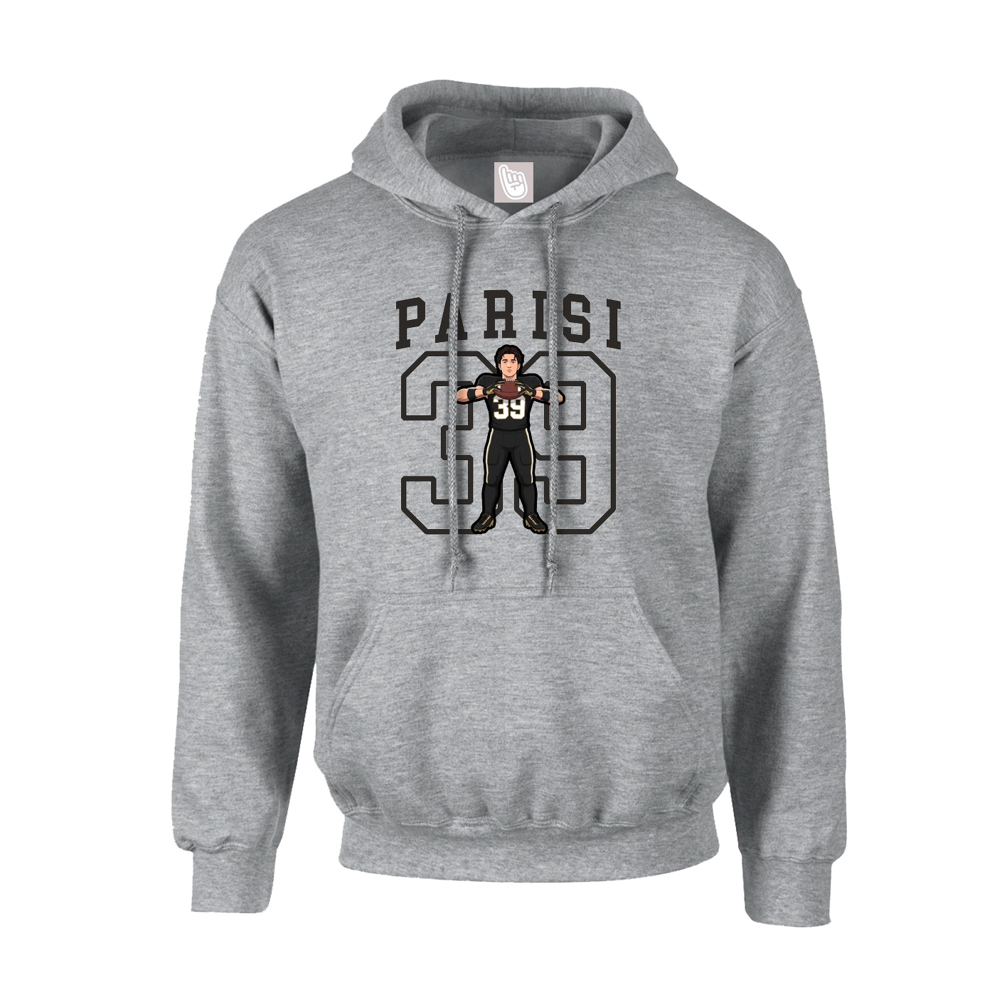 Youth Hoodie — Shirsey in Grey
