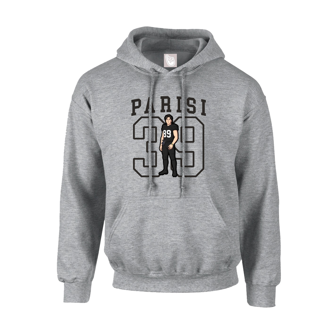 Youth Hoodie — Shirsey in Grey