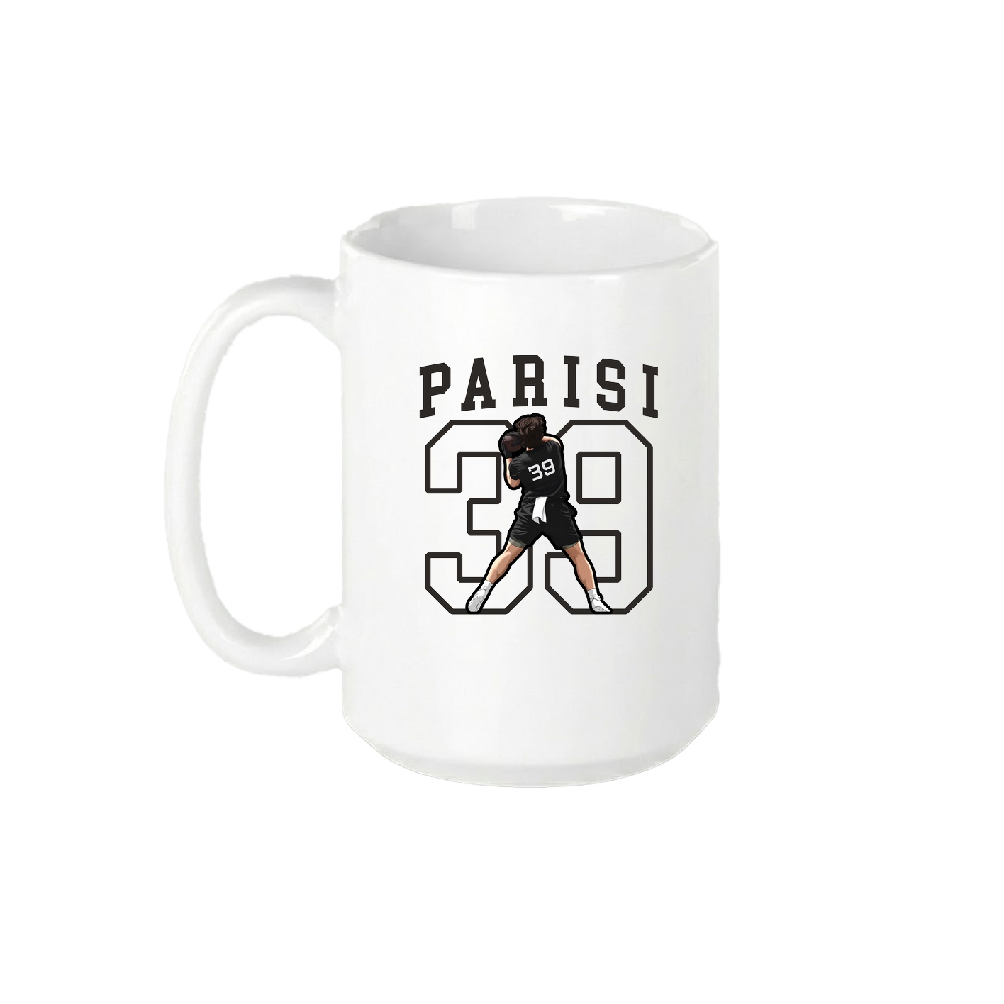 15oz Coffee Mug — Shirsey in White