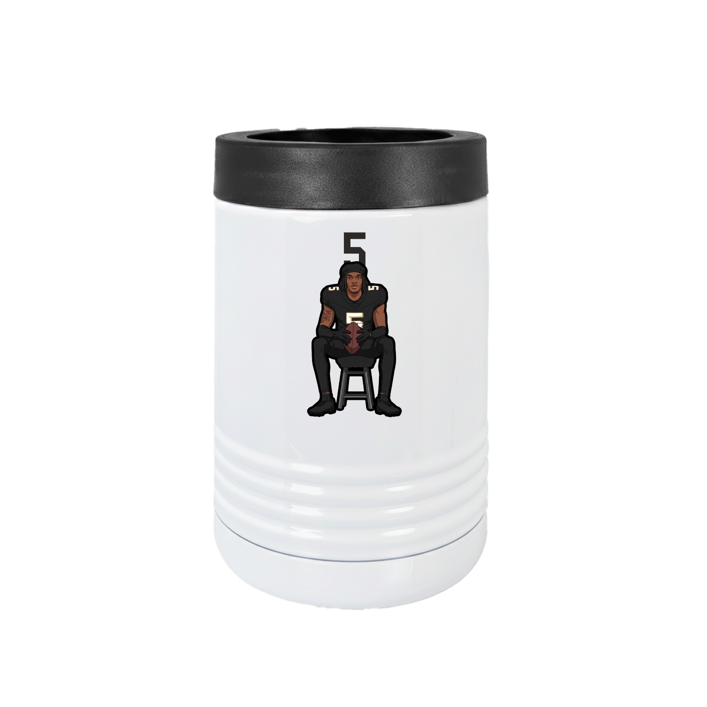 Beverage Holder — Number Top in White