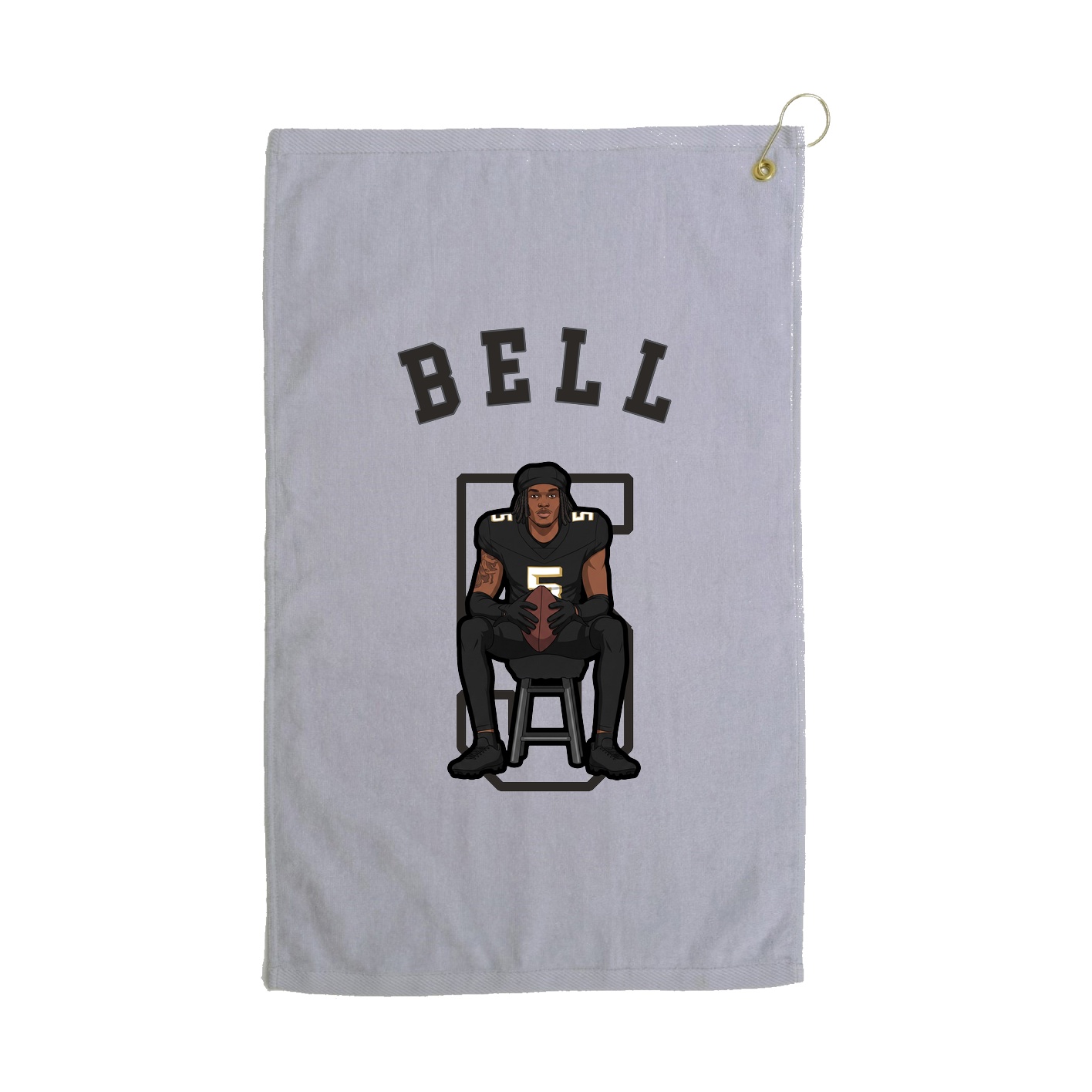 Golf Towel — Shirsey Arch in Grey
