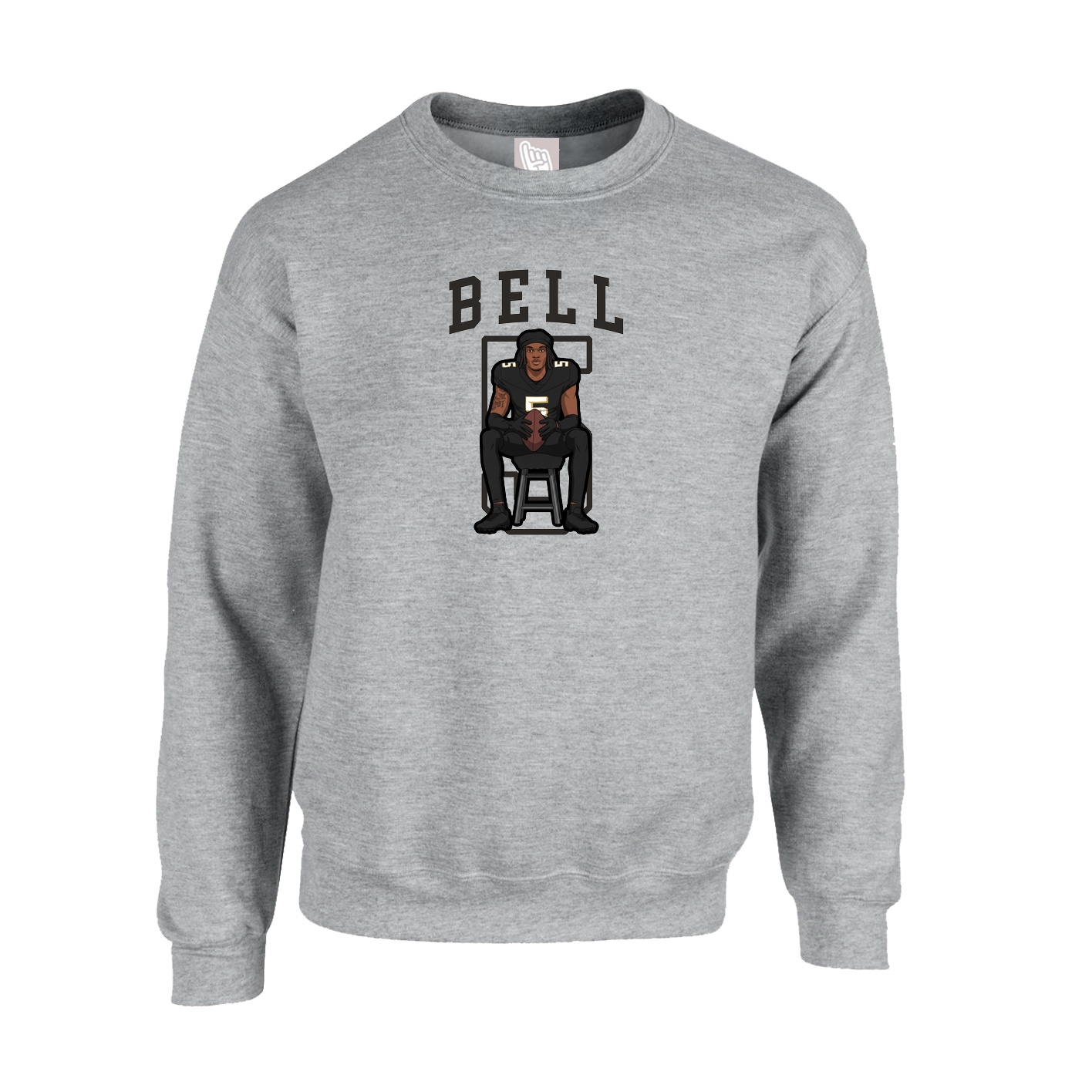 Fleece Crew — Shirsey in Grey