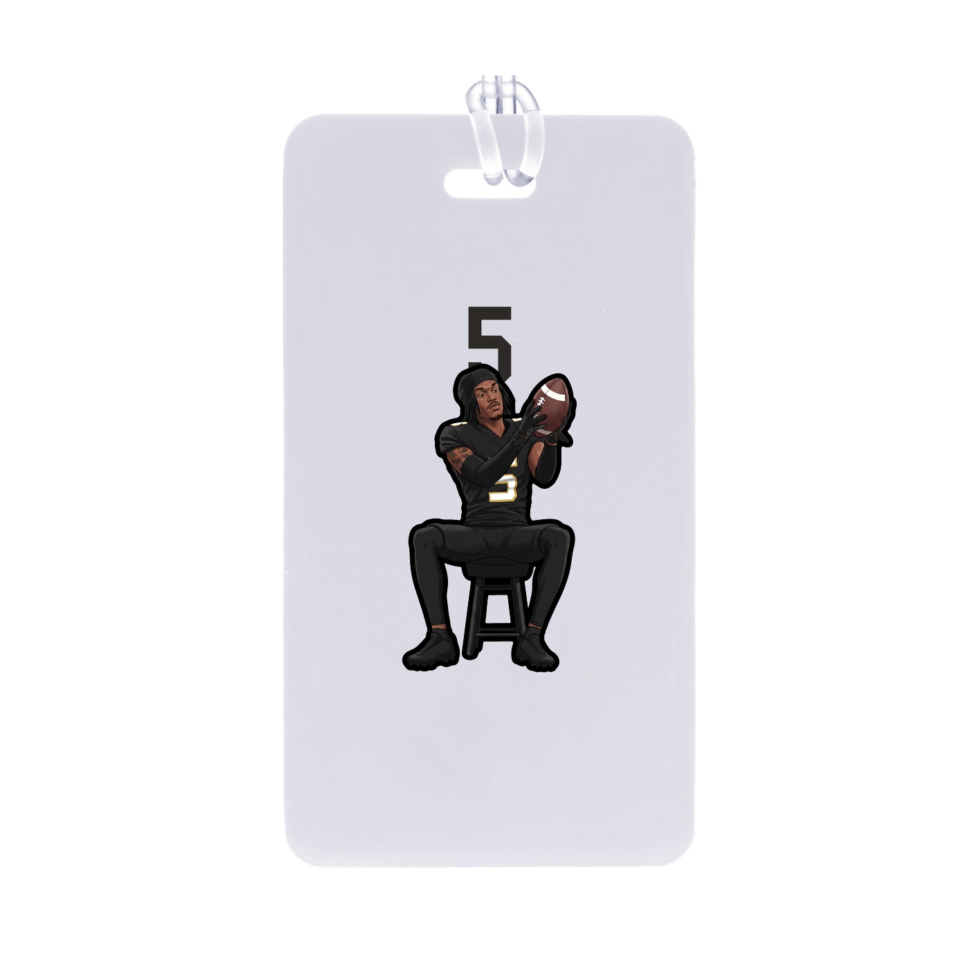 Bag Tag — Number Top in Classic