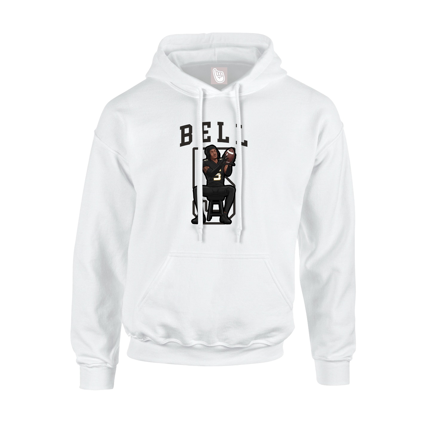 Youth Hoodie — Shirsey in White