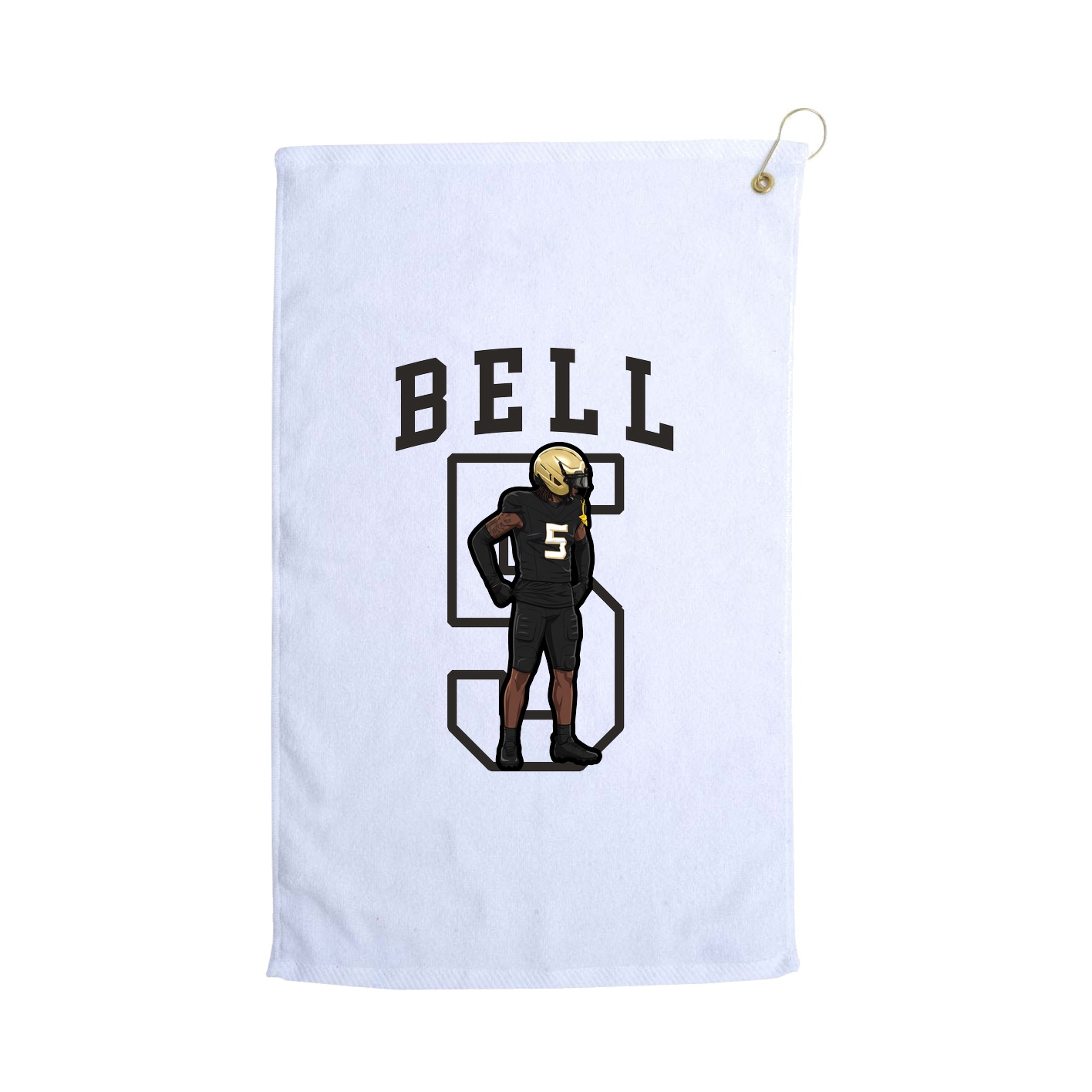 Golf Towel — Shirsey in White