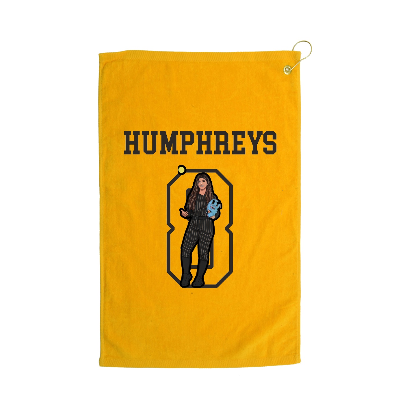 Golf Towel — Shirsey in Gold