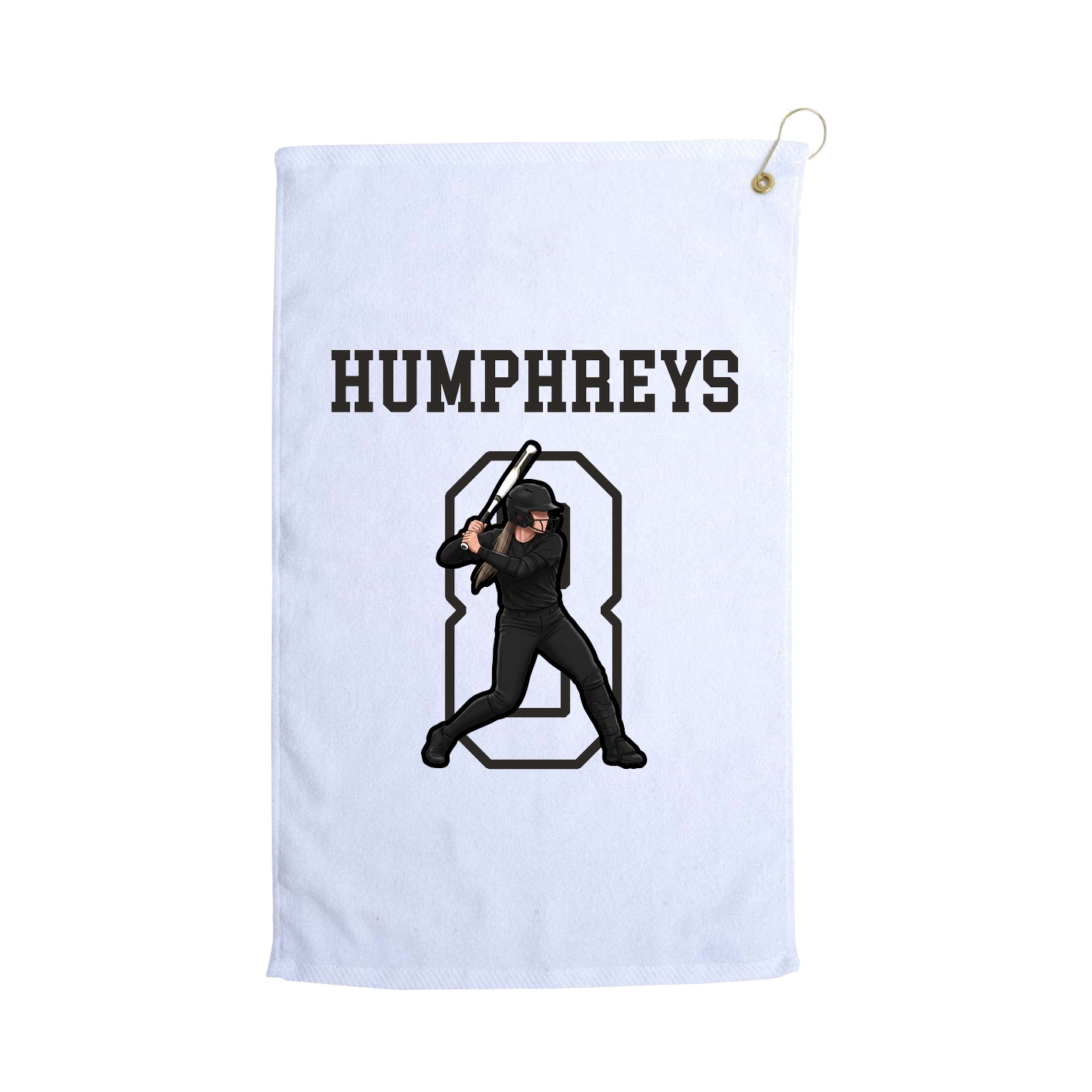 Golf Towel — Shirsey in White