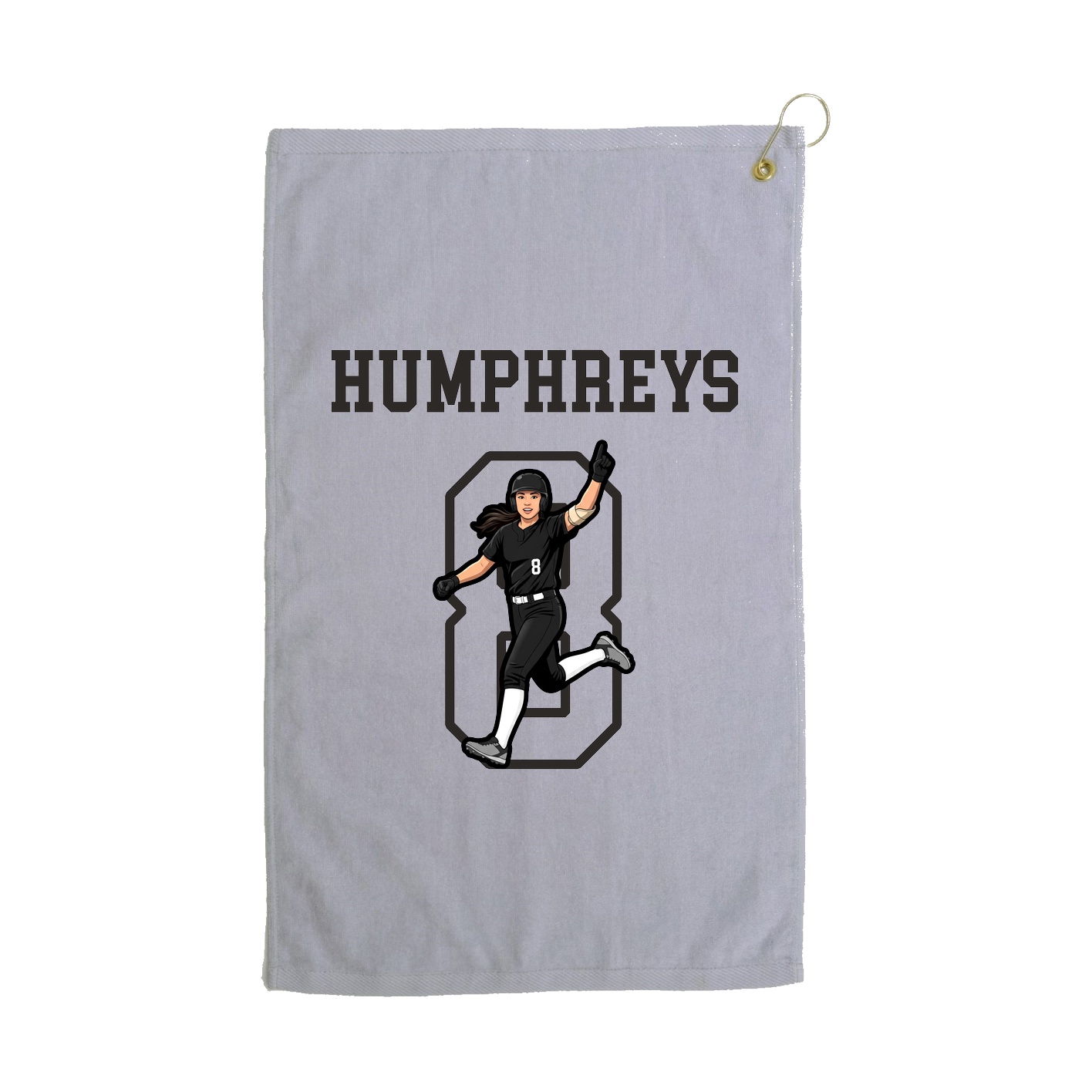 Golf Towel — Shirsey in Grey