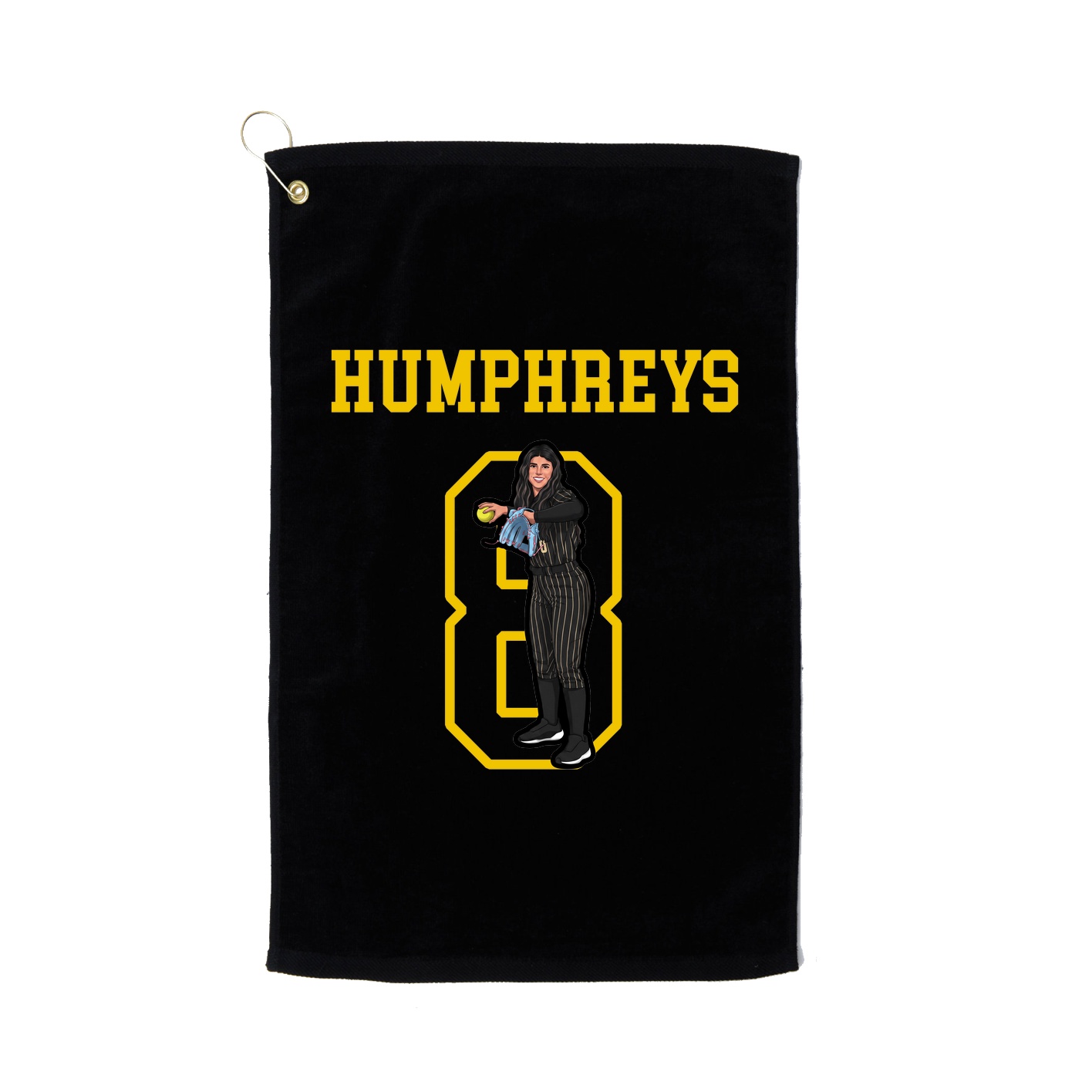 Golf Towel — Shirsey in Black