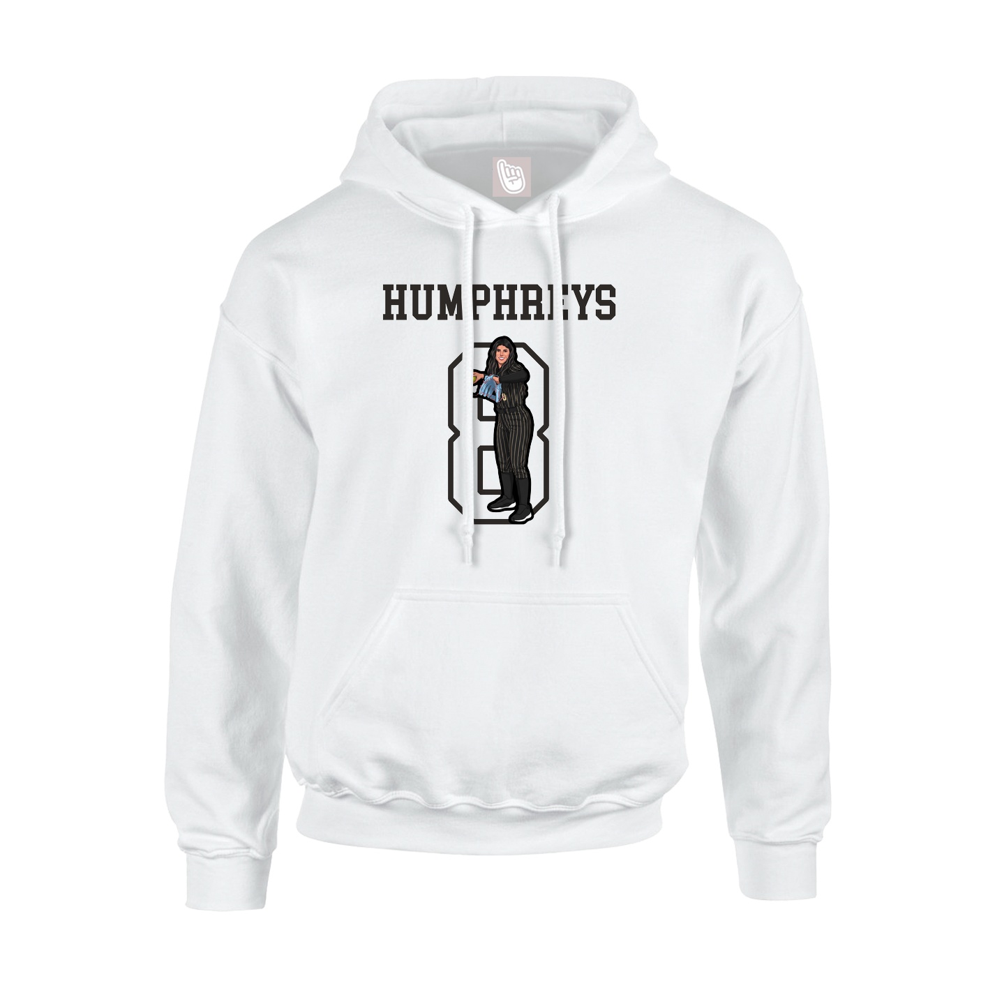 Youth Hoodie — Shirsey in White