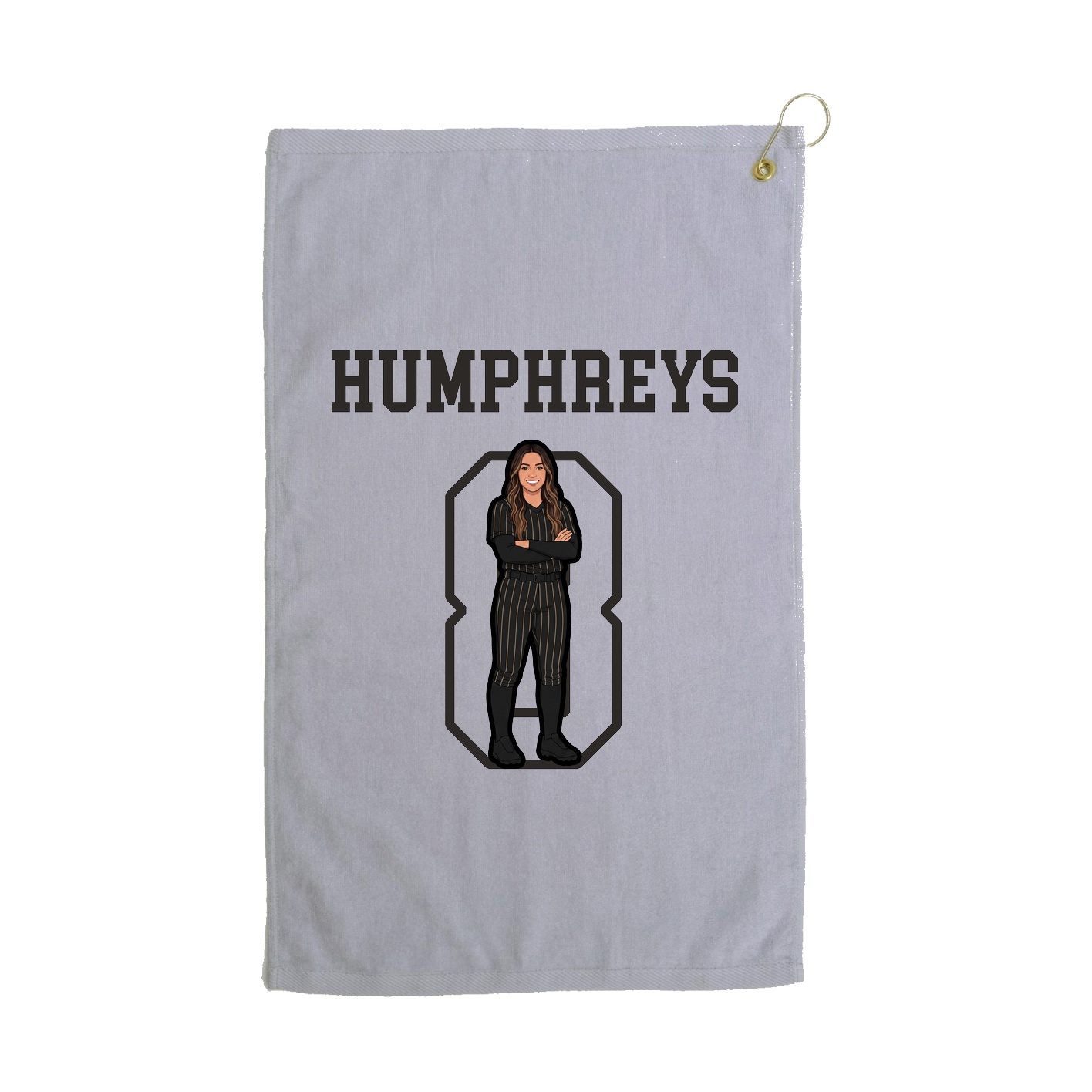 Golf Towel — Shirsey in Grey