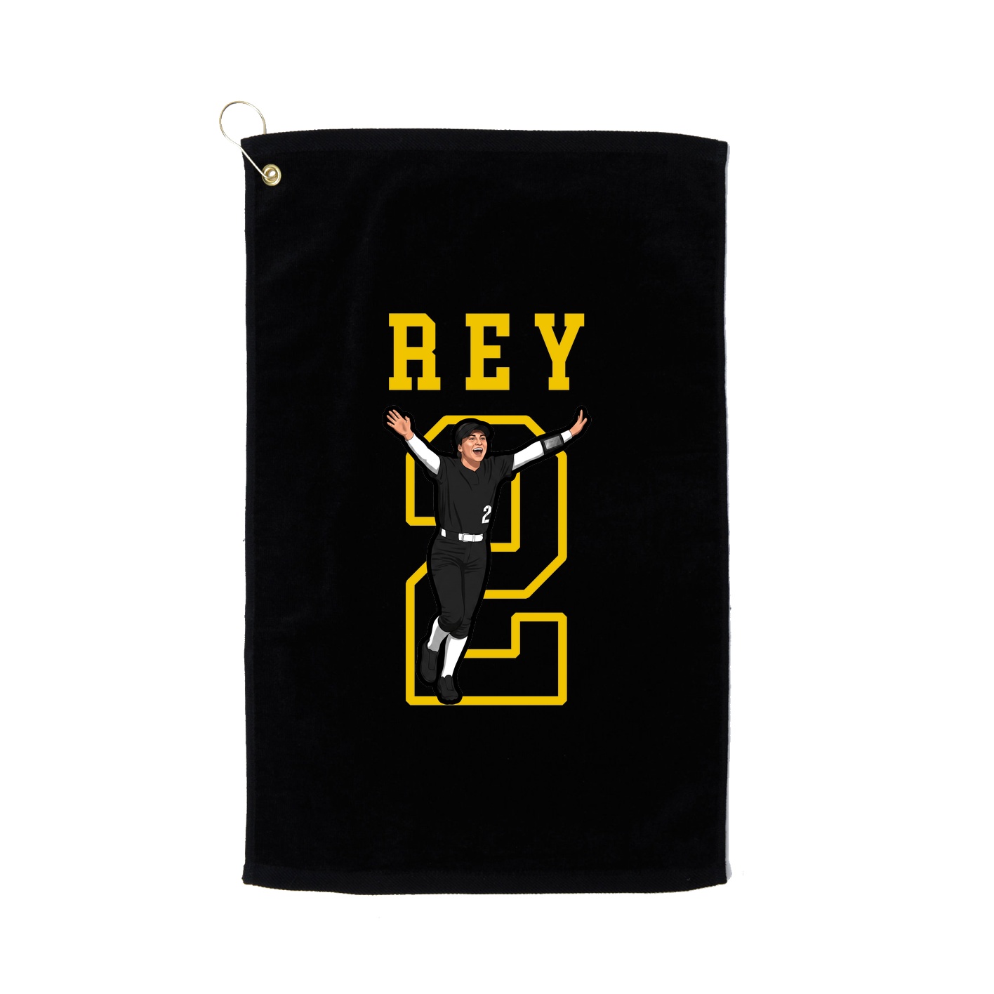 Golf Towel — Shirsey in Black