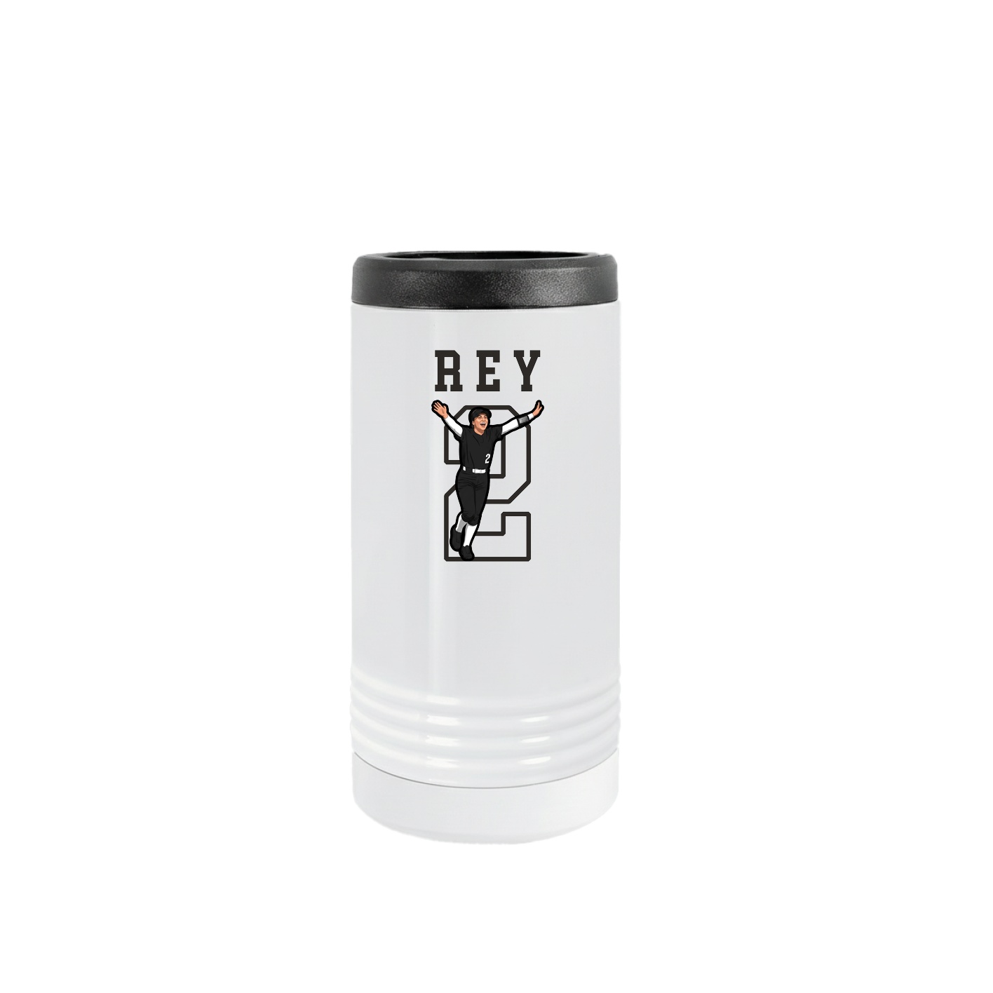 Slim Beverage Holder — Shirsey in White