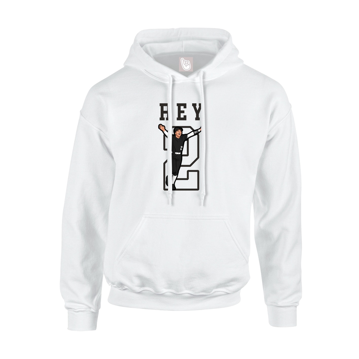 Youth Hoodie — Shirsey in White
