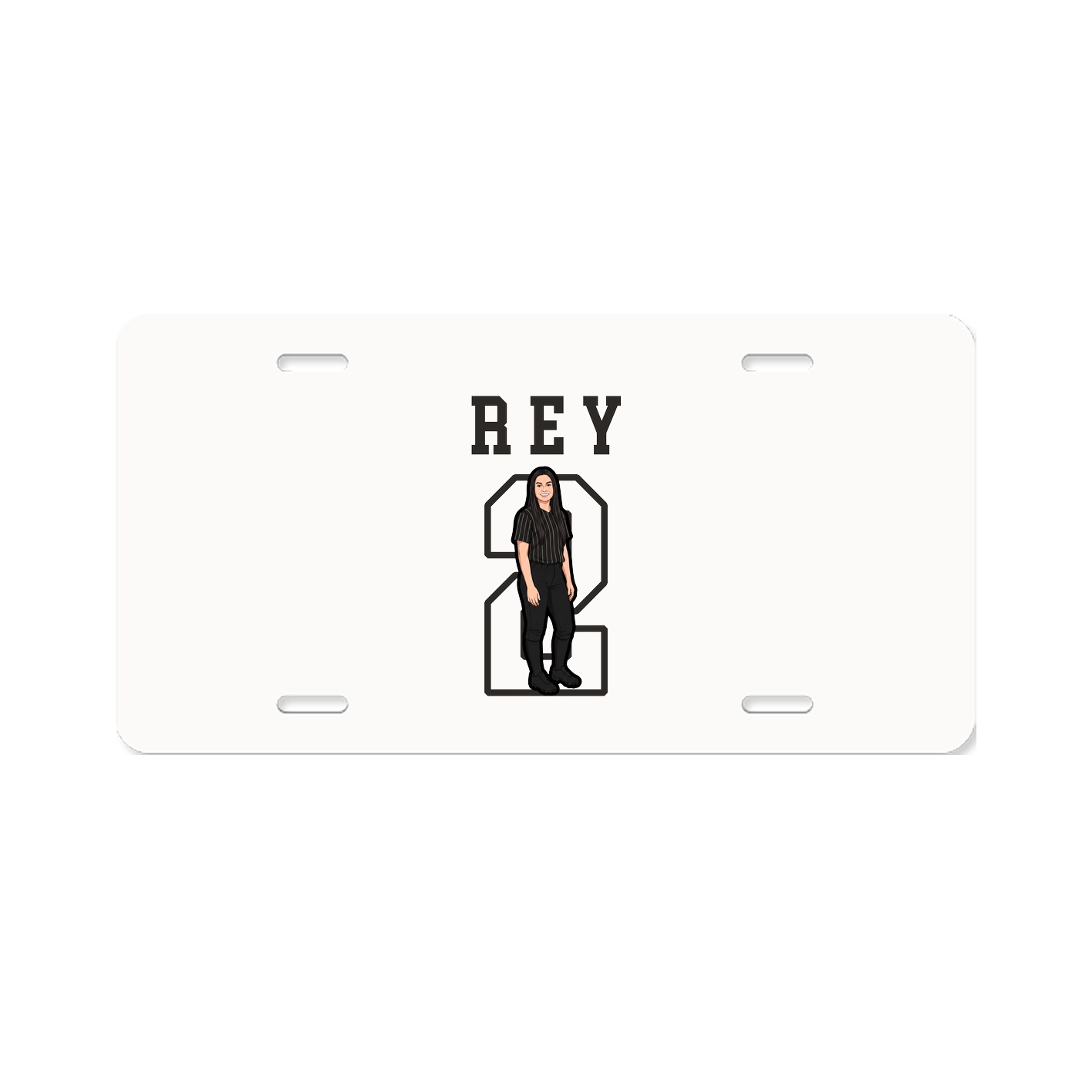License Plate — Shirsey in Classic