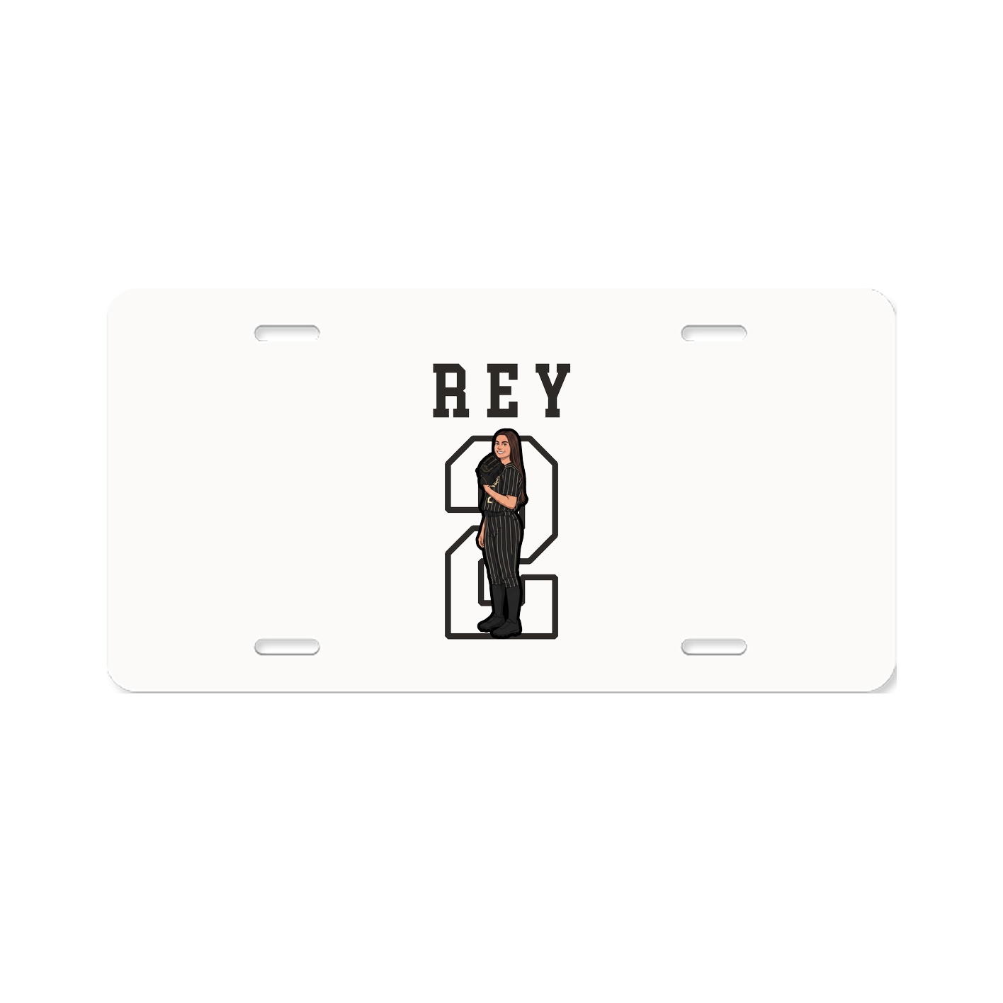 License Plate — Shirsey in Classic