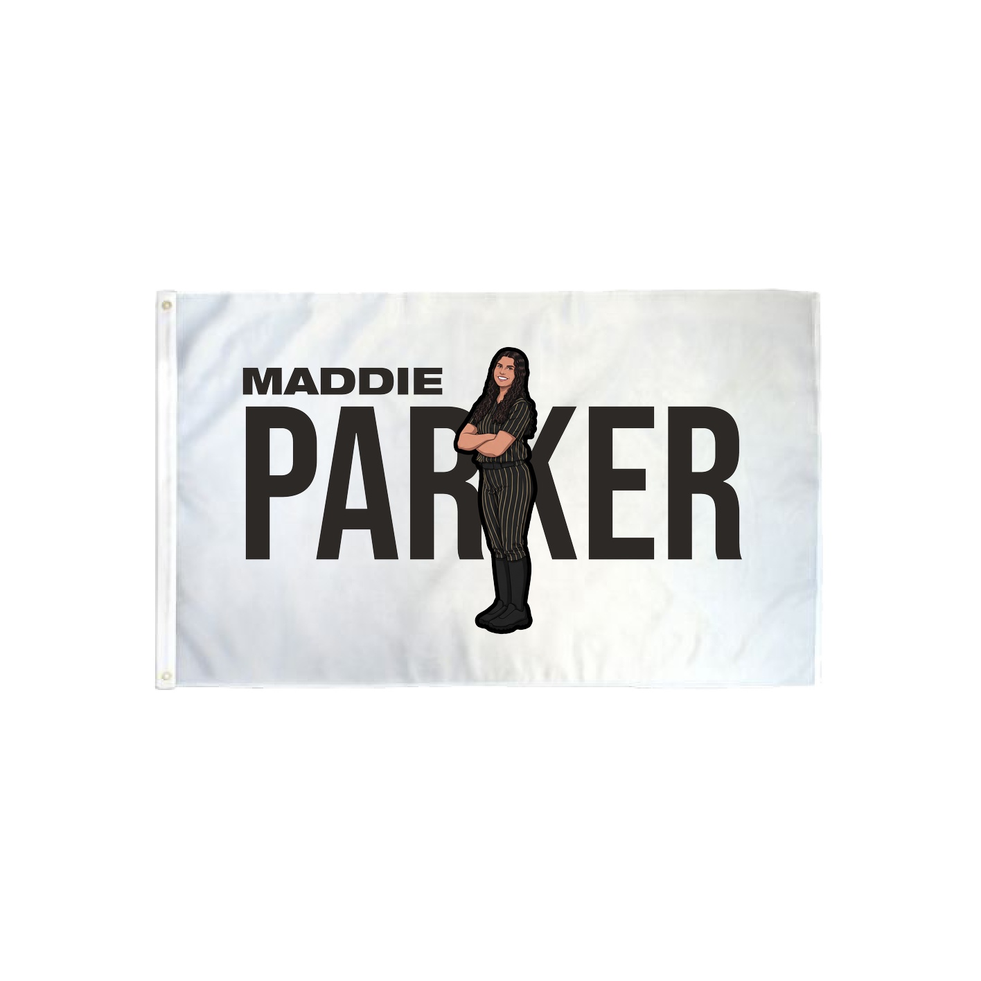 3x5 Flag — Player Name in Classic
