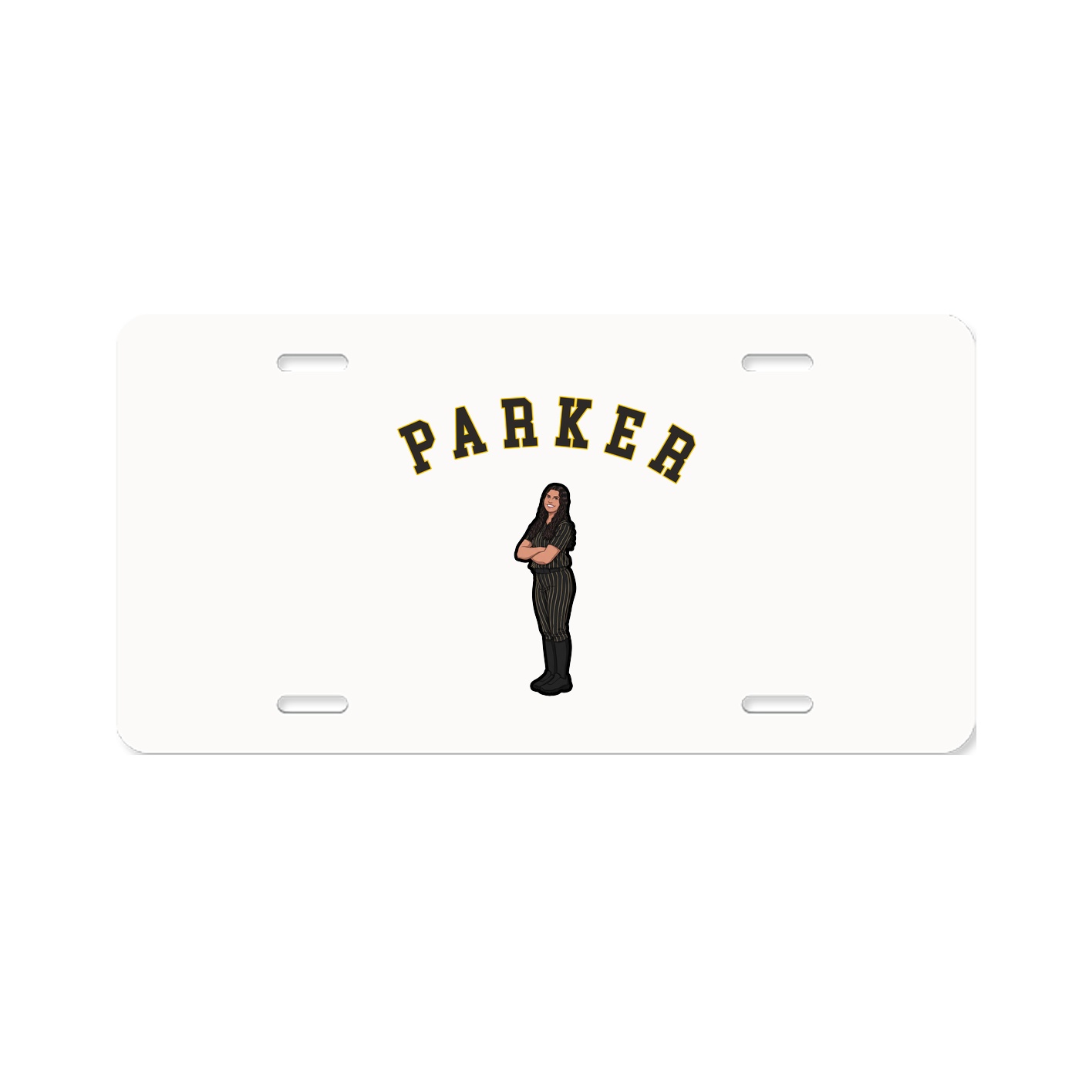 License Plate — Shirsey Arch in Classic