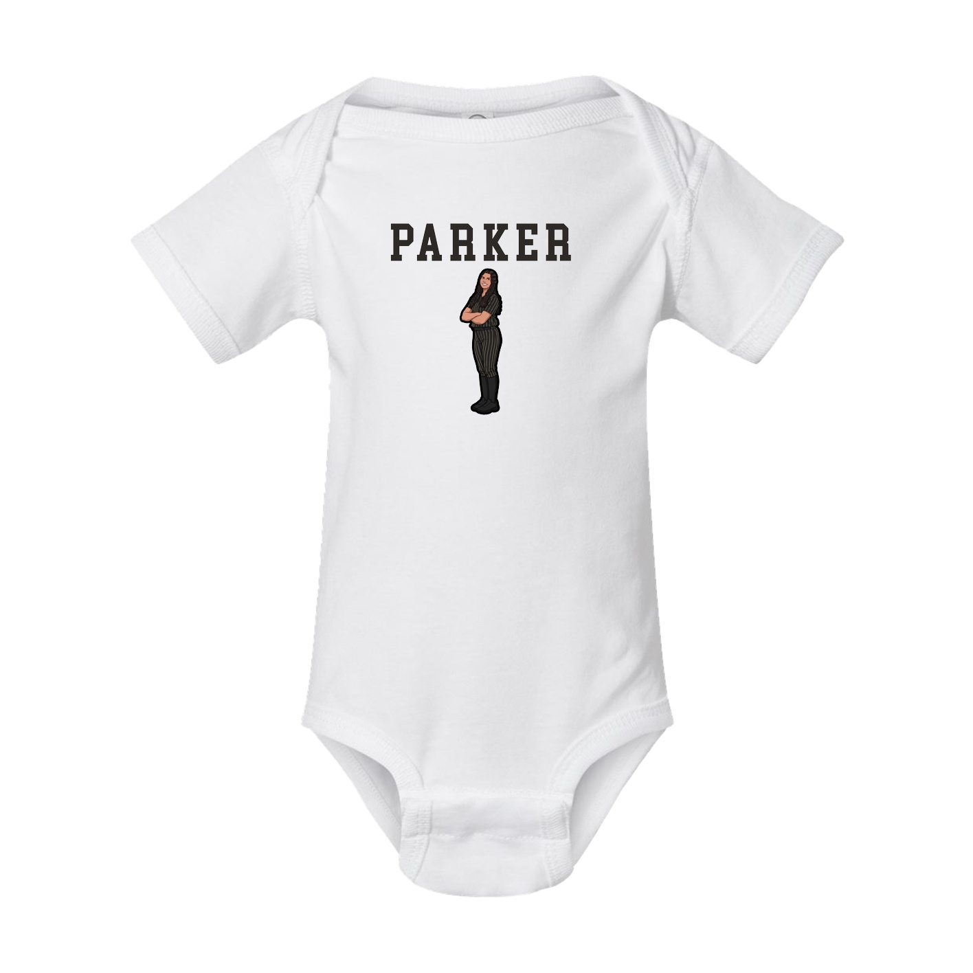 Baby Onesie — Shirsey in White