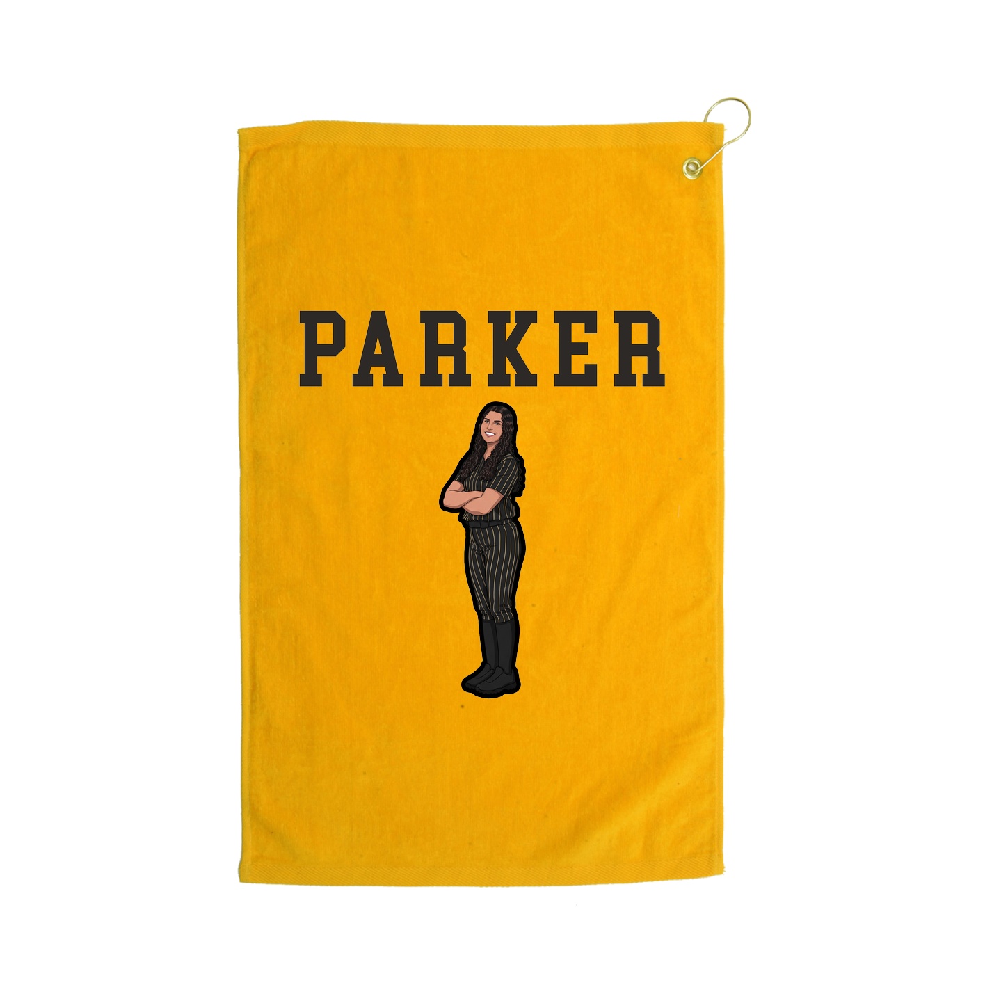 Golf Towel — Shirsey in Gold
