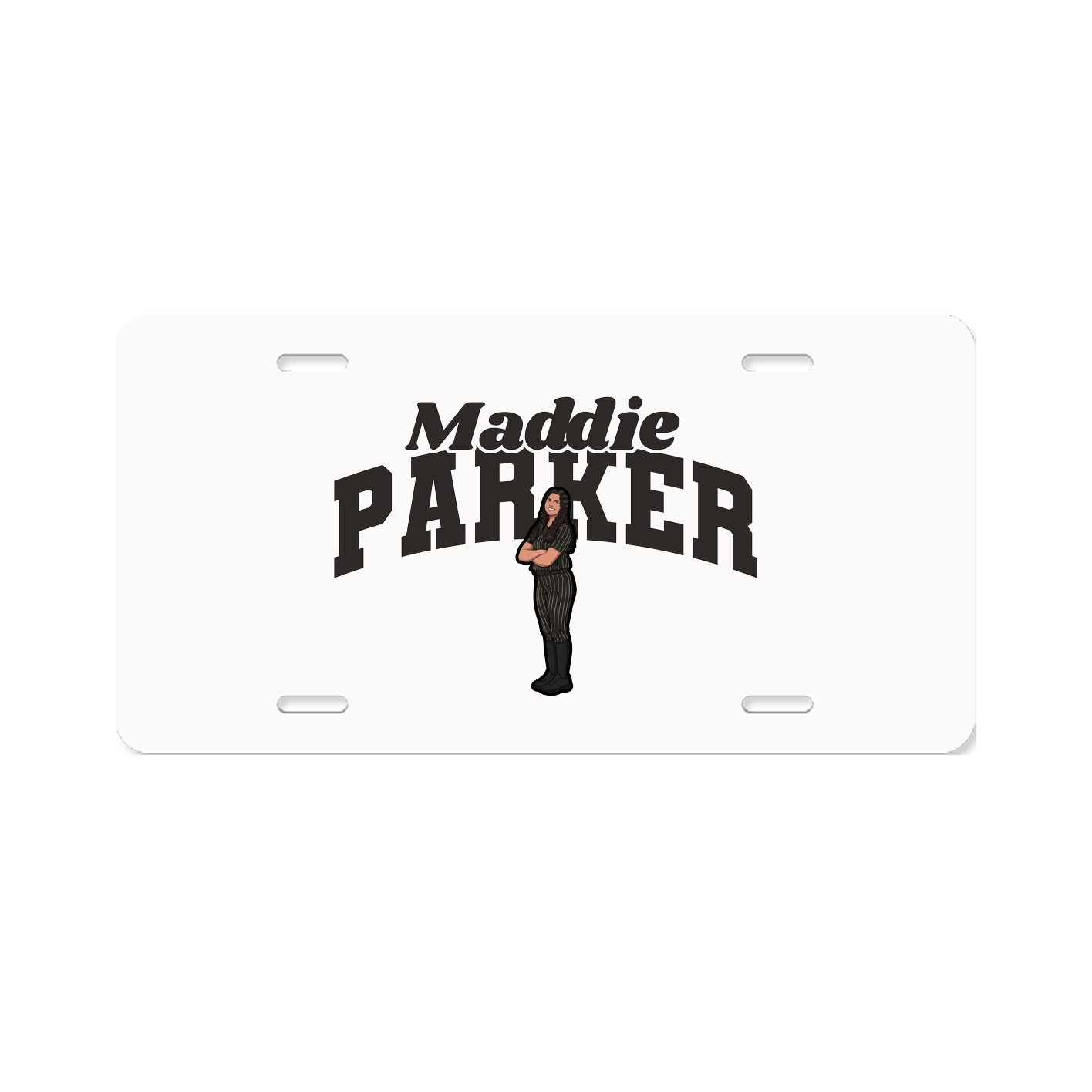 License Plate — Signature Arch in Classic