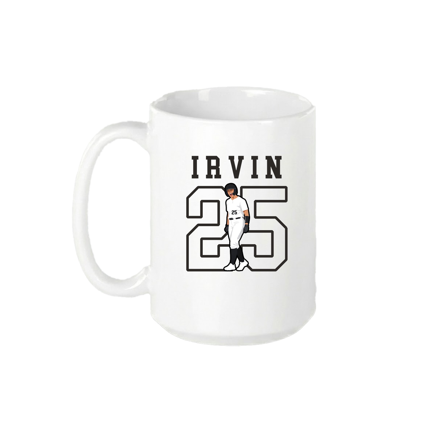 15oz Coffee Mug — Shirsey in White