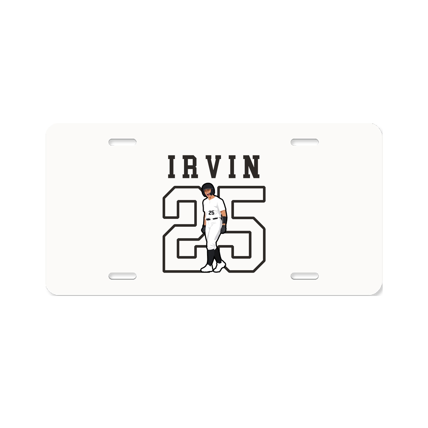 License Plate — Shirsey in Classic