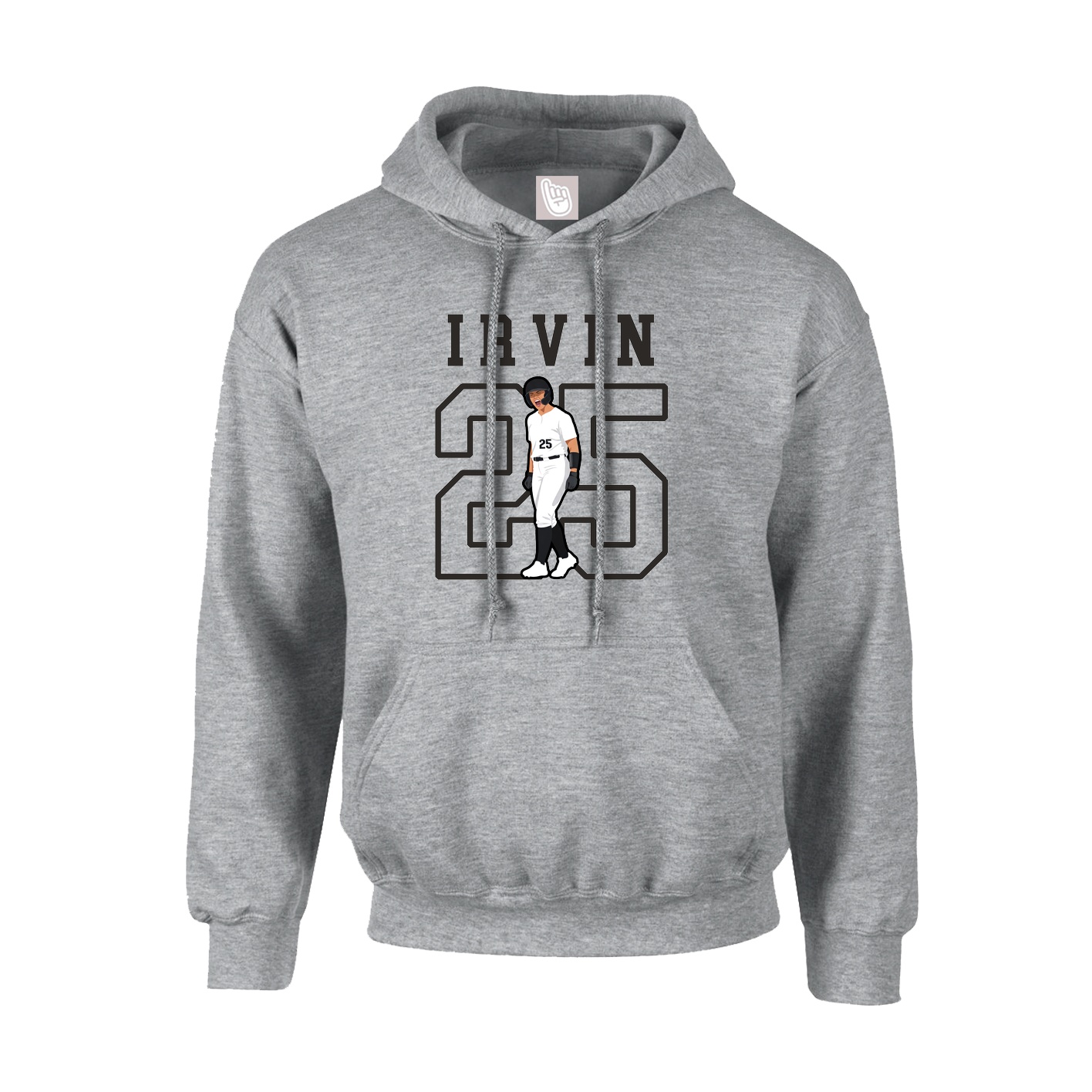Youth Hoodie — Shirsey in Grey