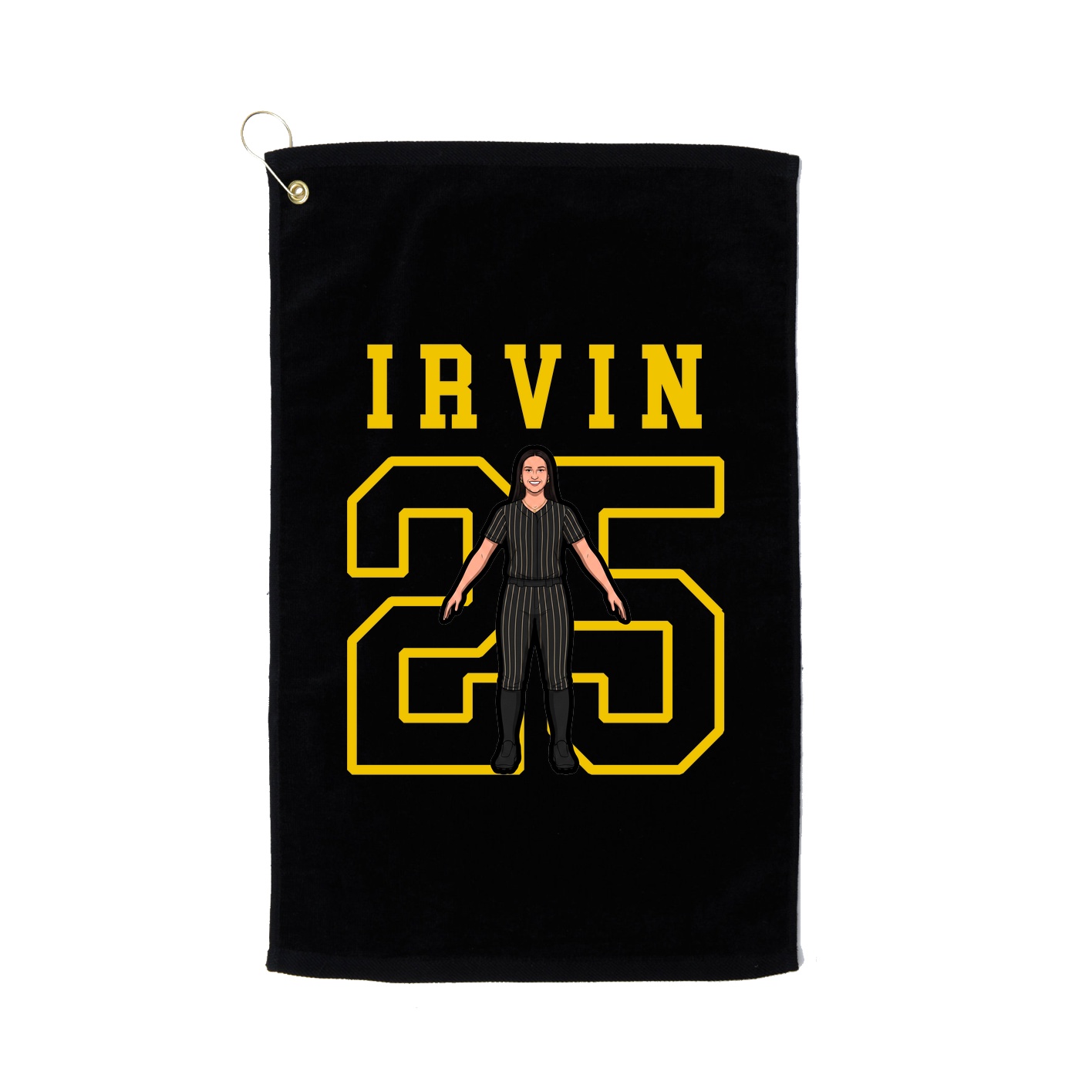 Golf Towel — Shirsey in Black