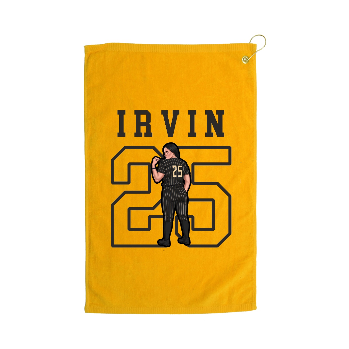 Golf Towel — Shirsey in Gold