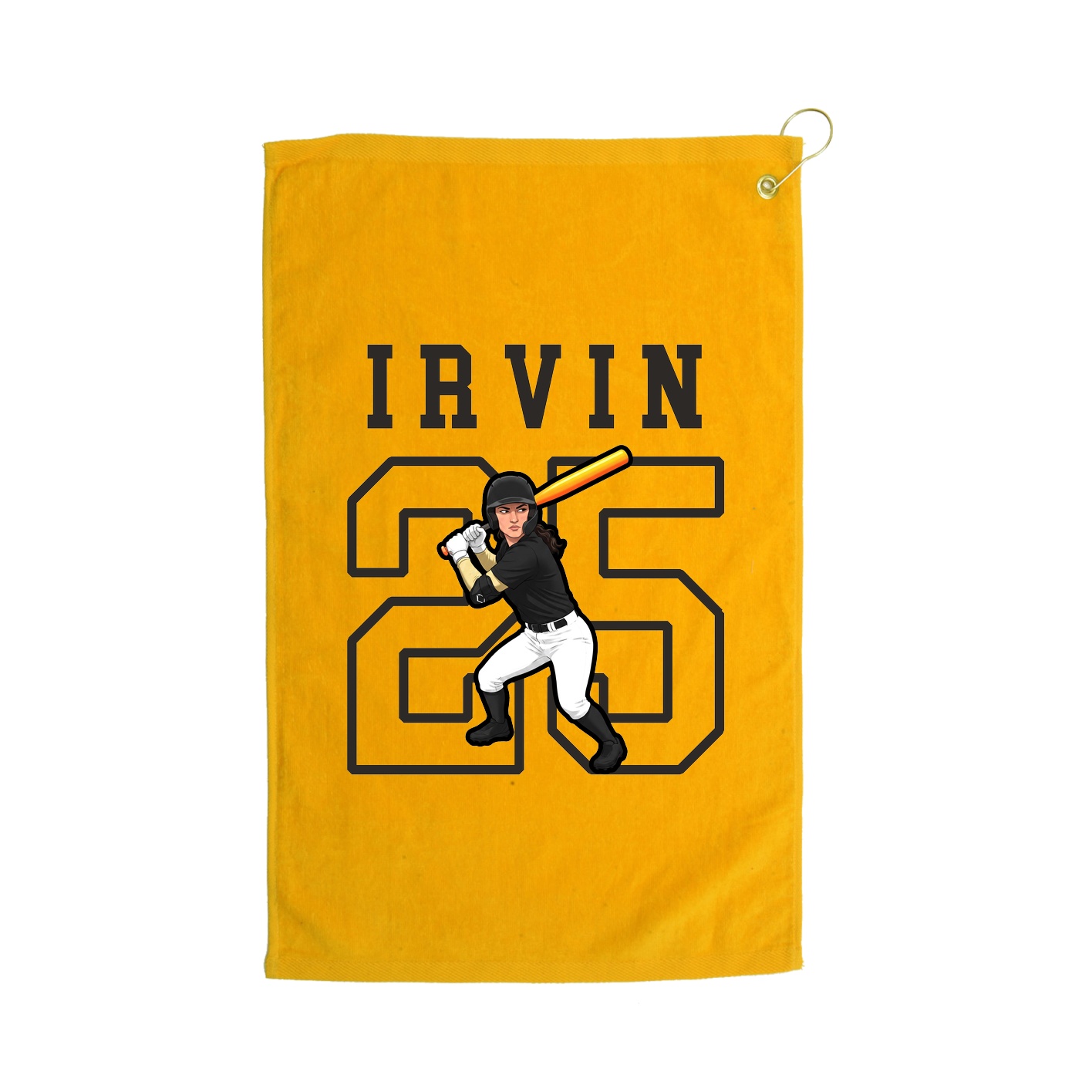 Golf Towel — Shirsey in Gold