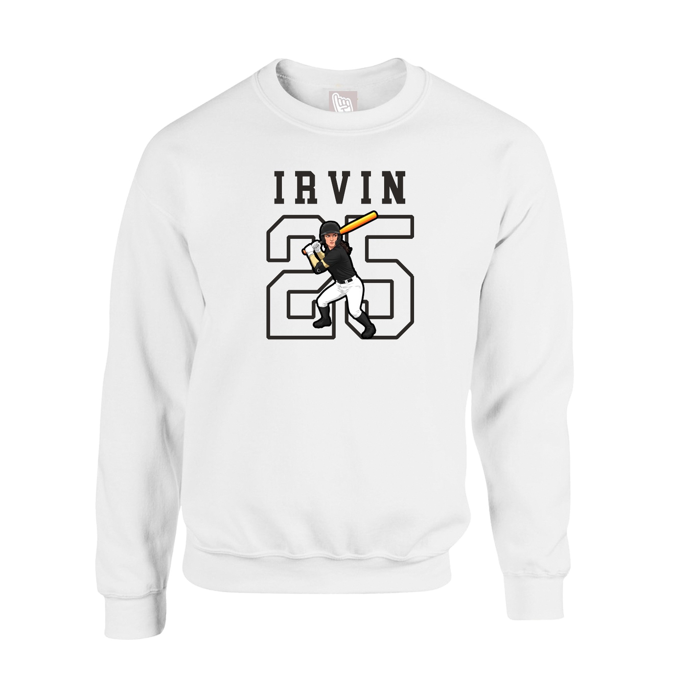 Fleece Crew — Shirsey in White